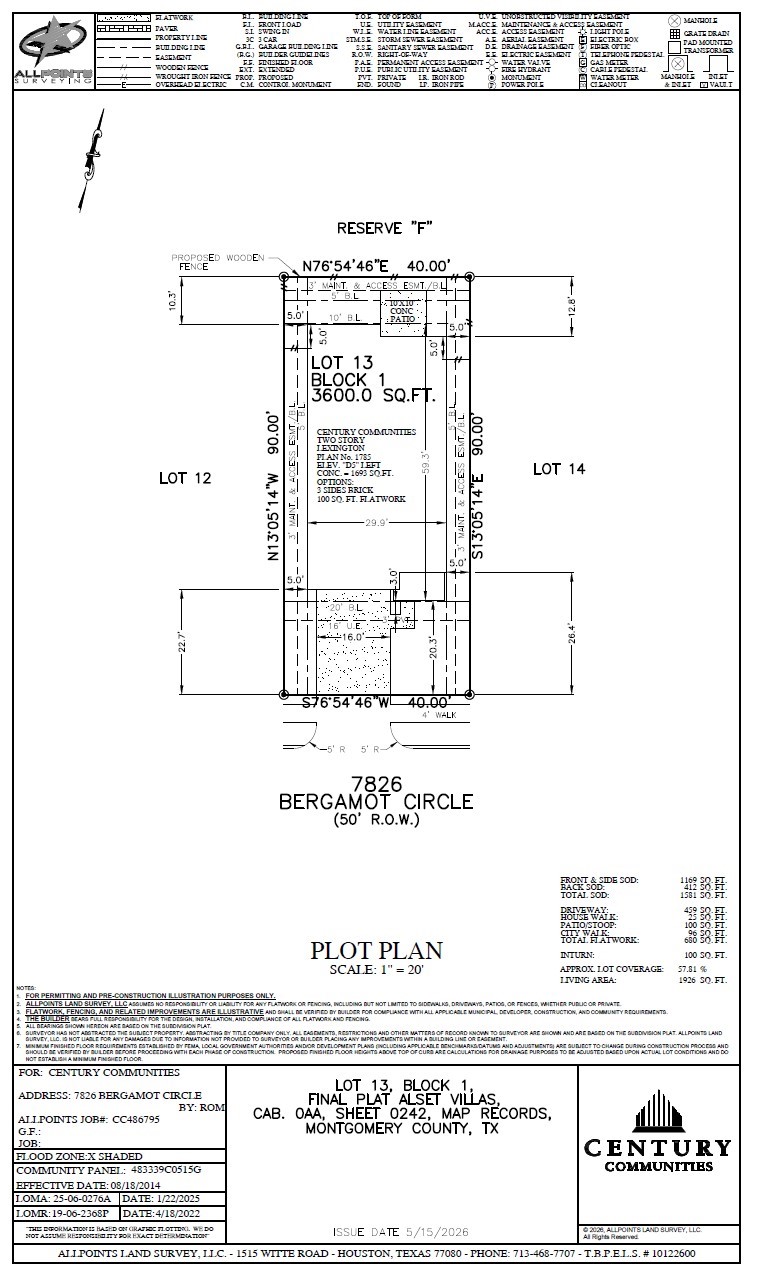 7826 Bergamot Circle, Magnolia, TX 77354