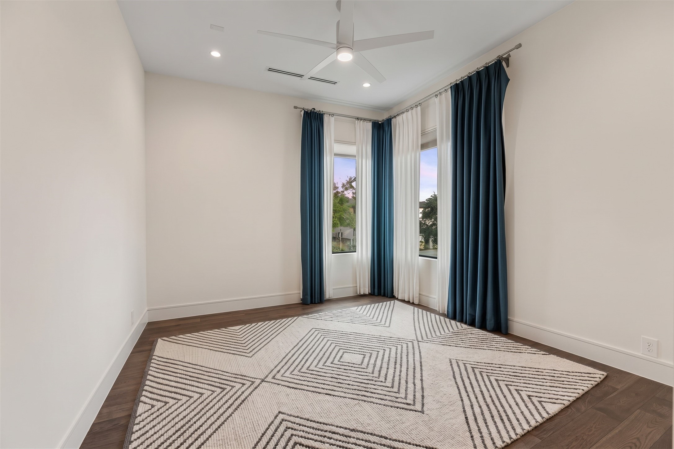 Secondary Bedroom | Furnishings digitally removed.