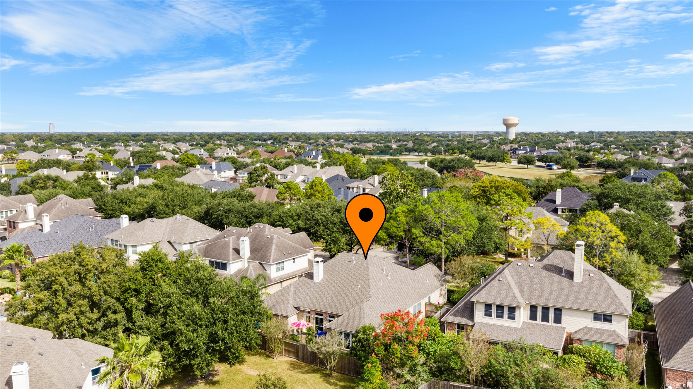 Located one block away from the walking trail around the community lake.