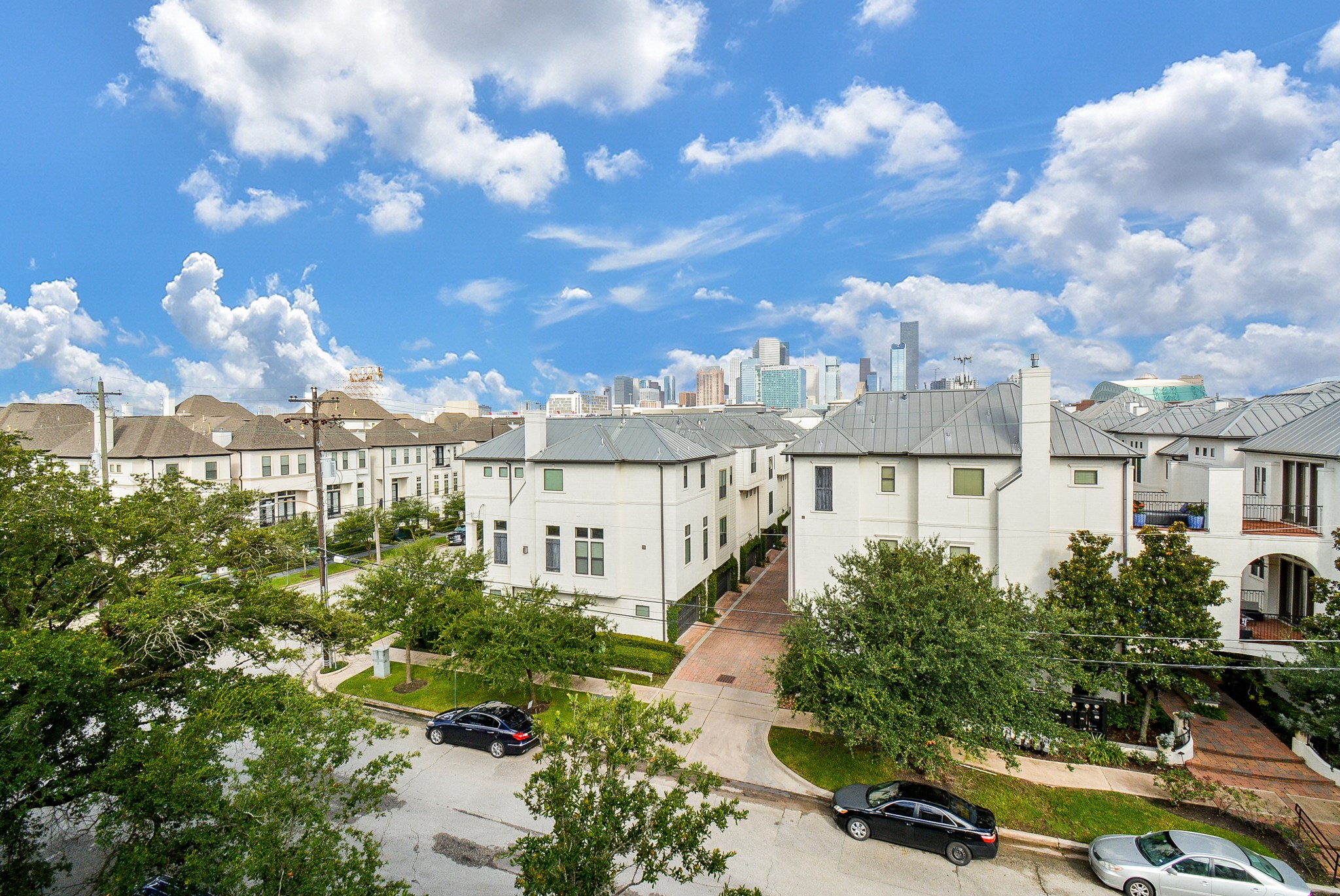 What a beautiful view of downtown Houston!