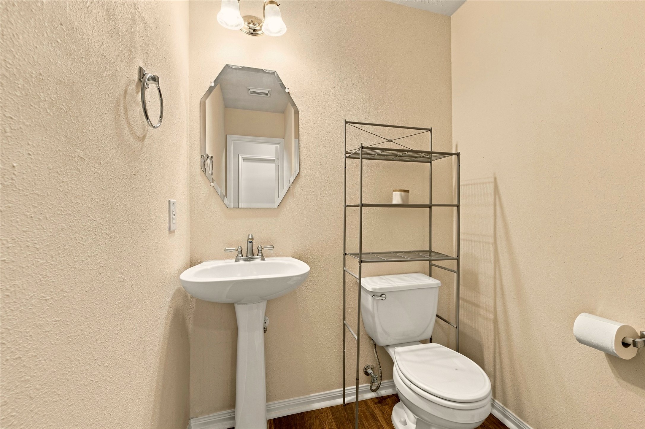 Half bath downstairs