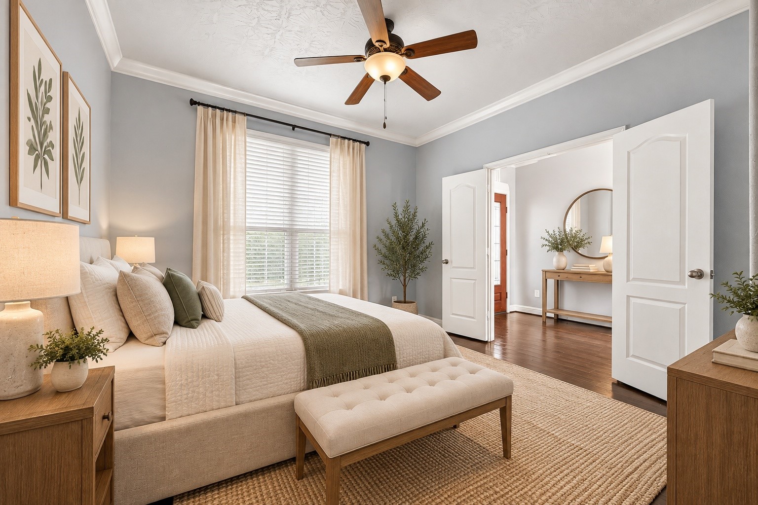 1st floor bedroom - - virtual staging