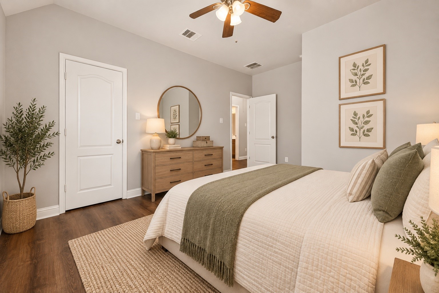 4th bedroom - virtual staging