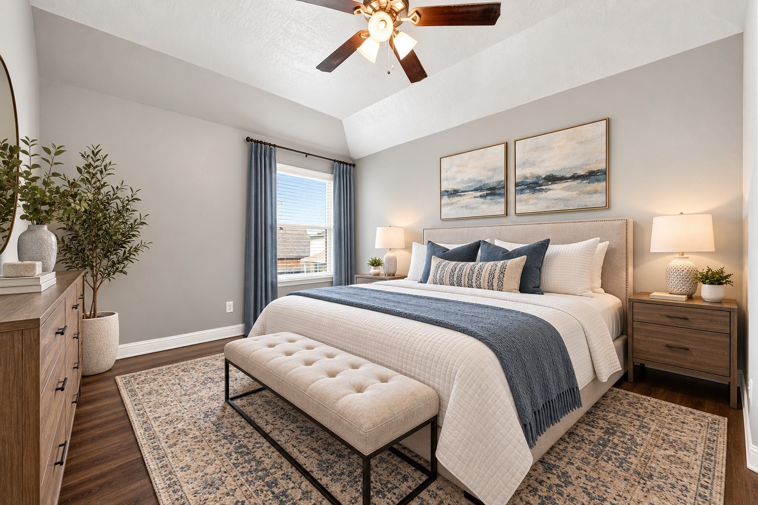 5th bedroom - virtual staging