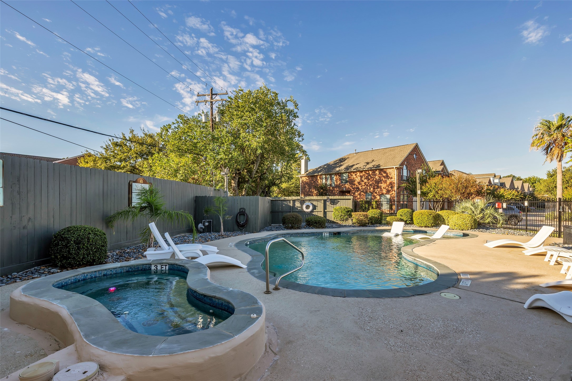 Stay cool in the summer and a great place to relax year round.