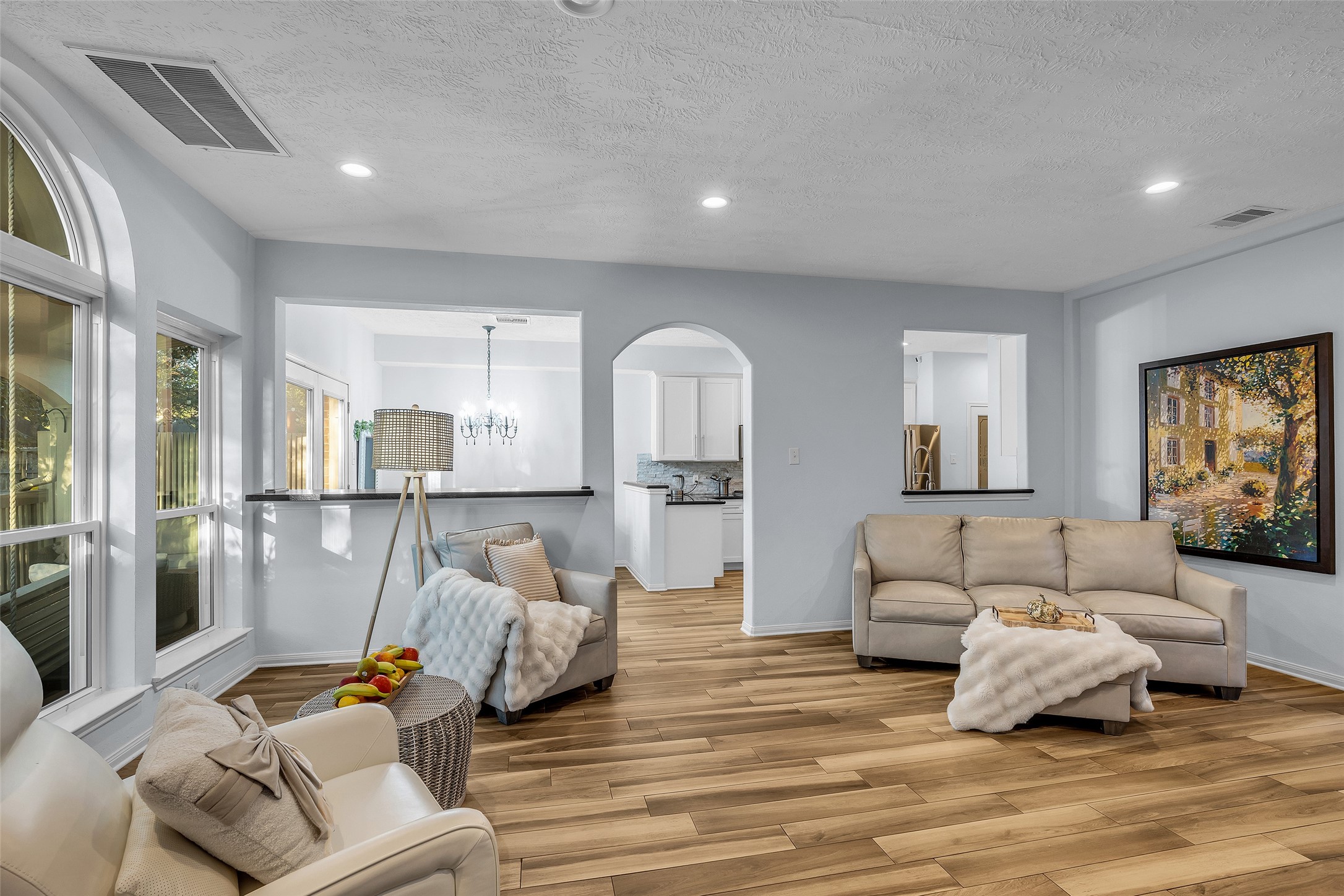 So many recent updates throughout this wonderful home such as the floors and front and back window replacement. So many recent updates throughout this wonderful home such as the floors and front and back window replacement.