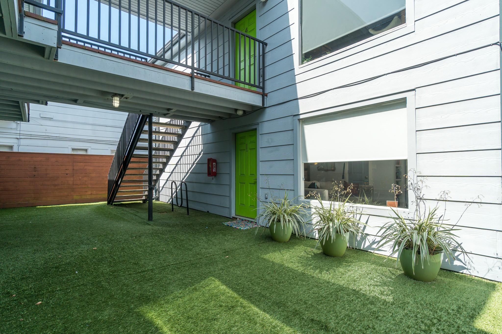 Unit 4 is upstairs penthouse