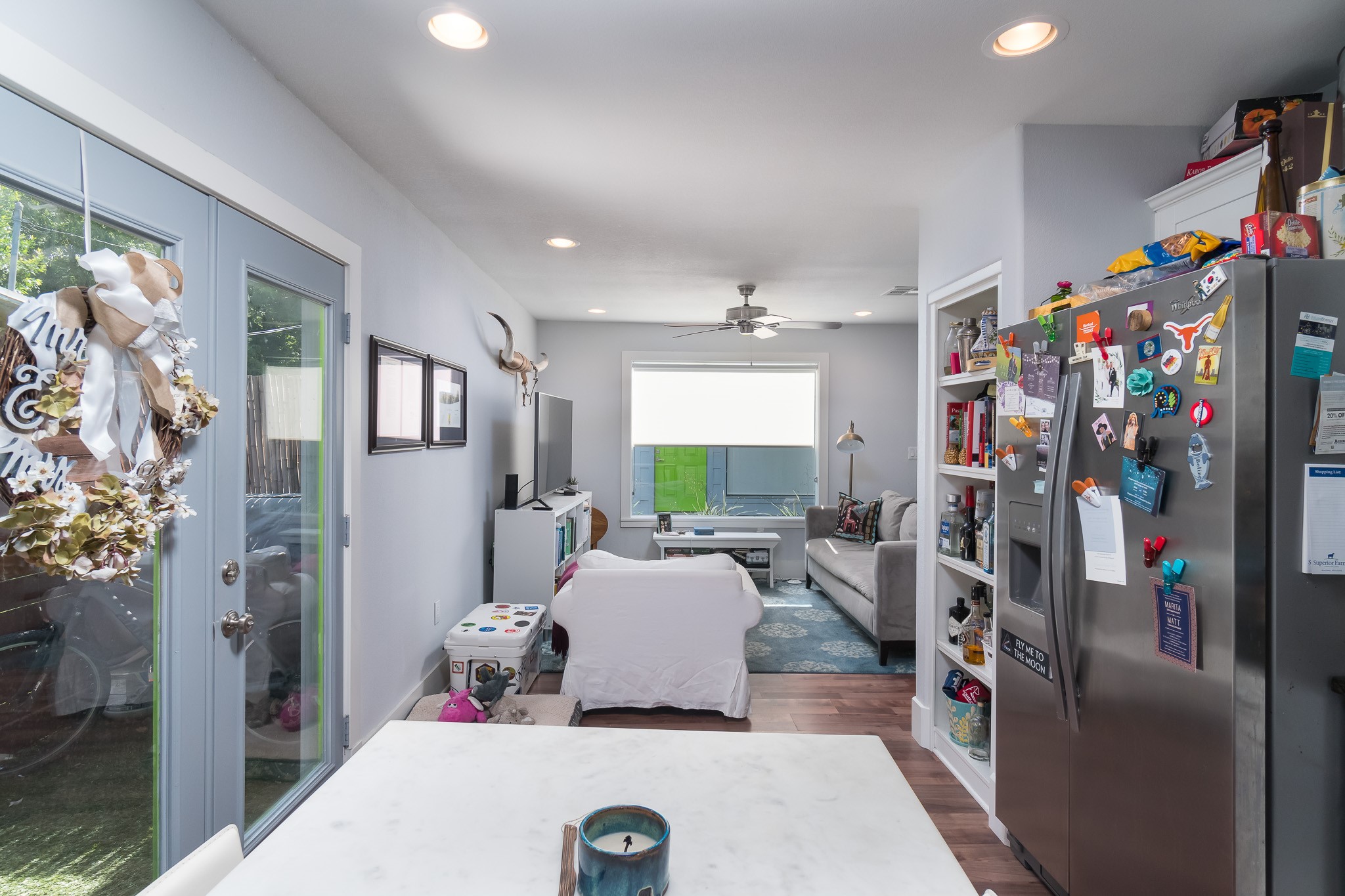 Photos are of identical floor plan downstairs unit.