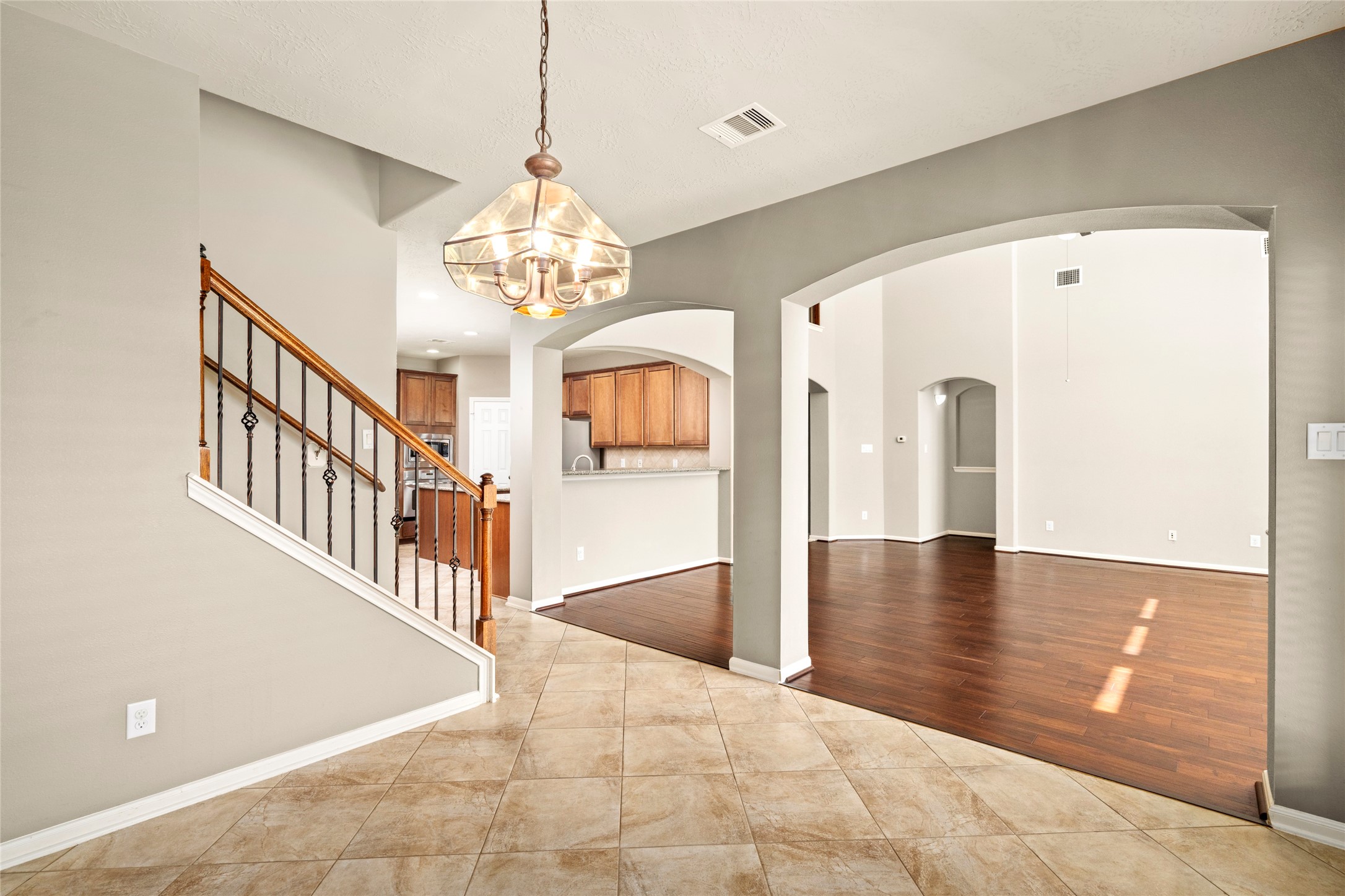 This sun-filled breakfast room flows directly into the family room and gourmet kitchen, creating an open, connected living experience perfect for today's lifestyle.