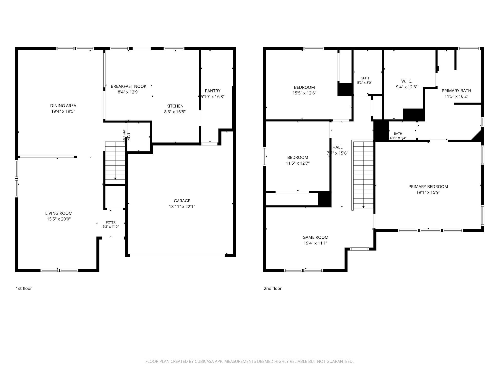 Illustrated floor plan with estimated room dimensions provided for reference. Buyer to independently verify all measurements.