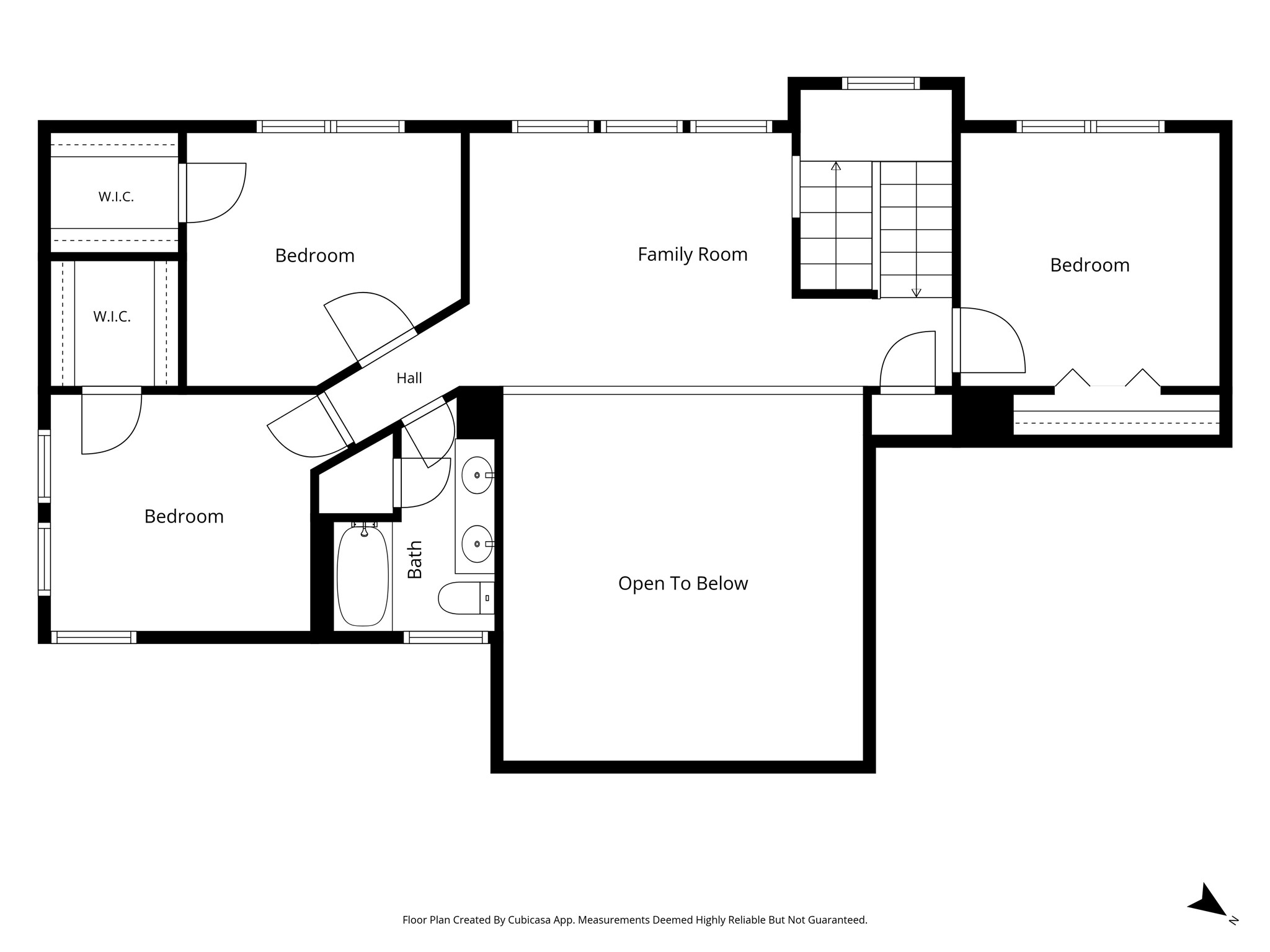 Second floor plan
