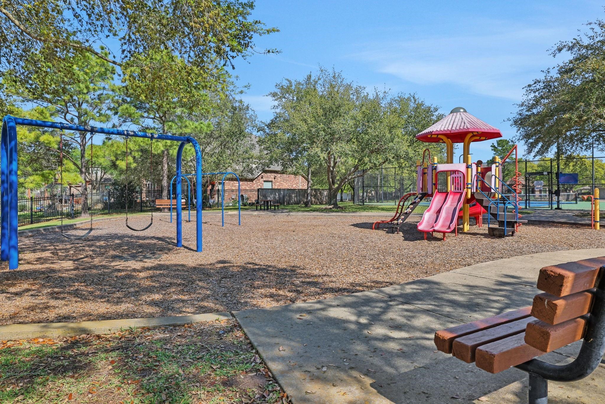 Amazing shaded playground for all to enjoy.