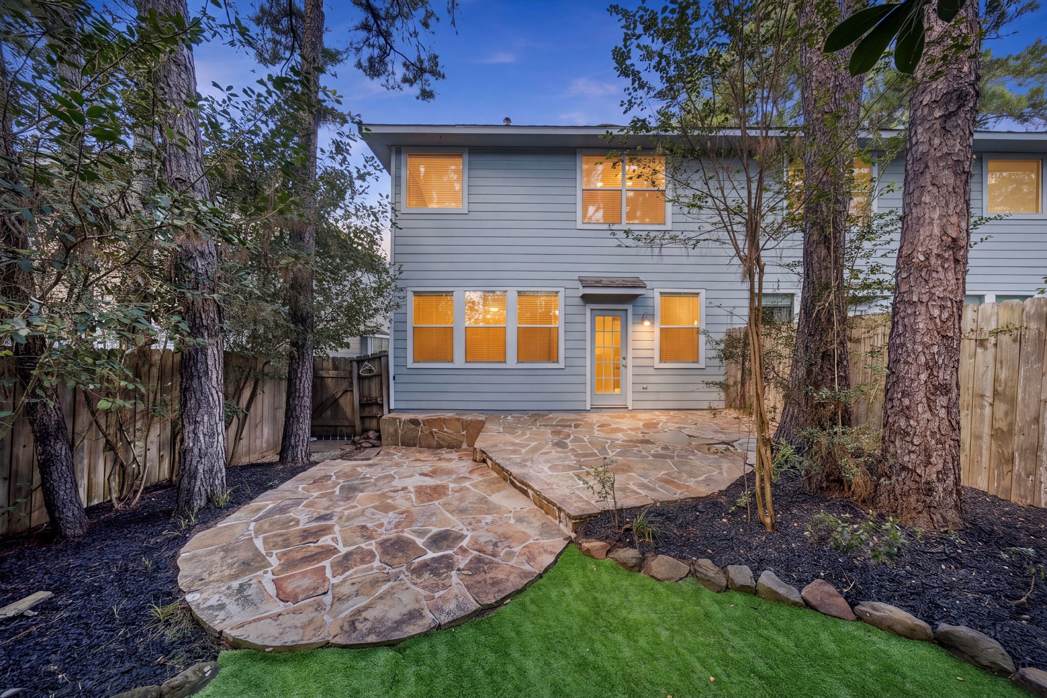 Overhauled back yard with hard to find entertaining space! Elevated stone patio areas and brand new turf! No maintenance landscaping! Overhauled back yard with hard to find entertaining space! Elevated stone patio areas and brand new turf! No maintenance landscaping!
