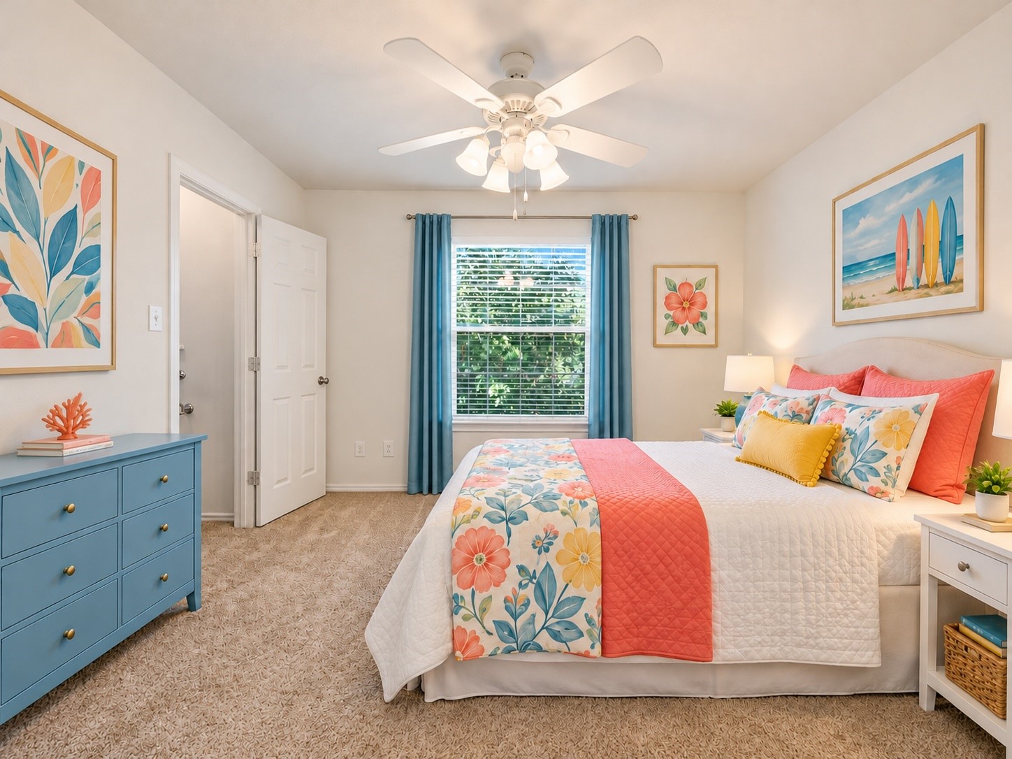 Another secondary bedroom.