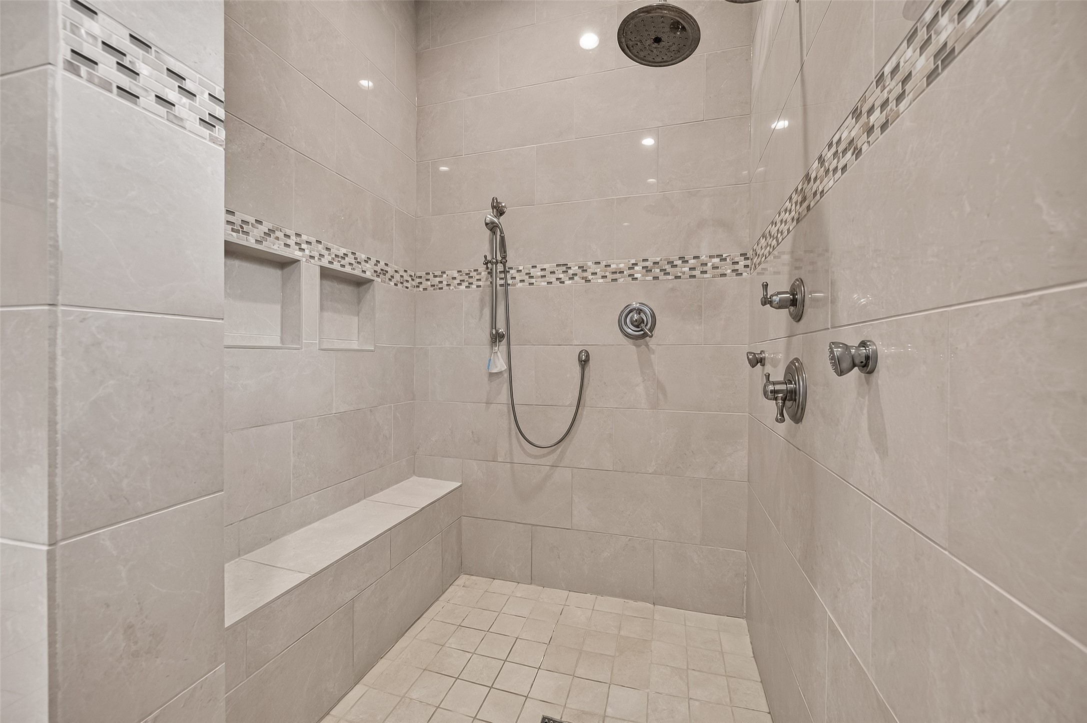Spa like shower