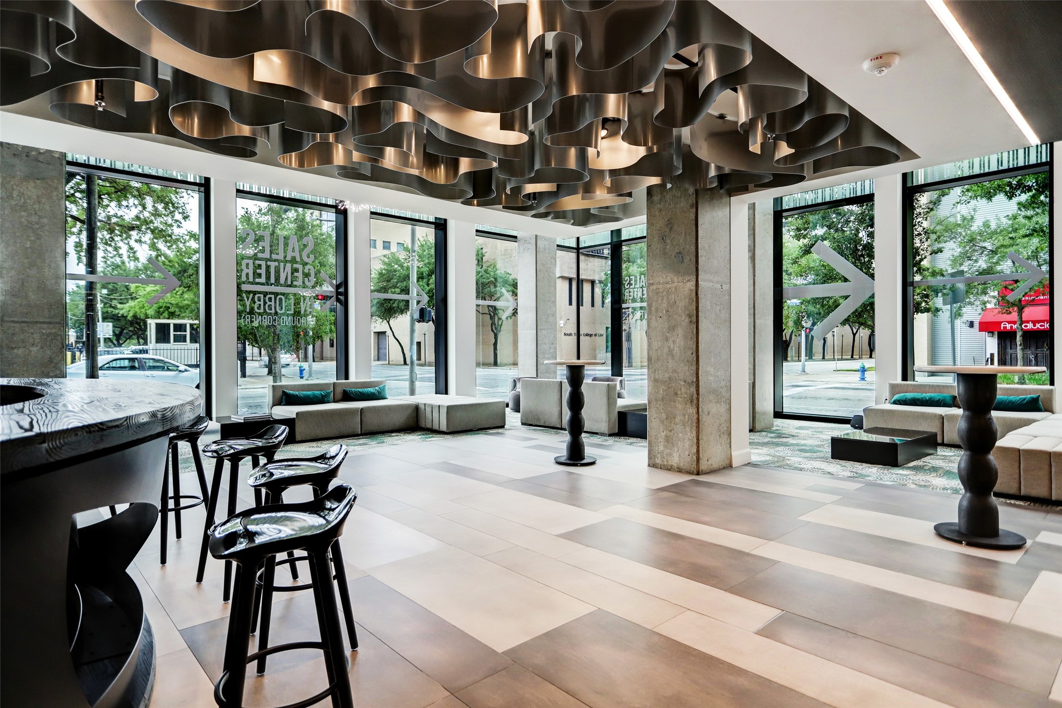 [Resident's Lounge] It's all in the detail, and location! Conveniently located across from the South Texas College of Law and businesses like Accenture -  walk to work!