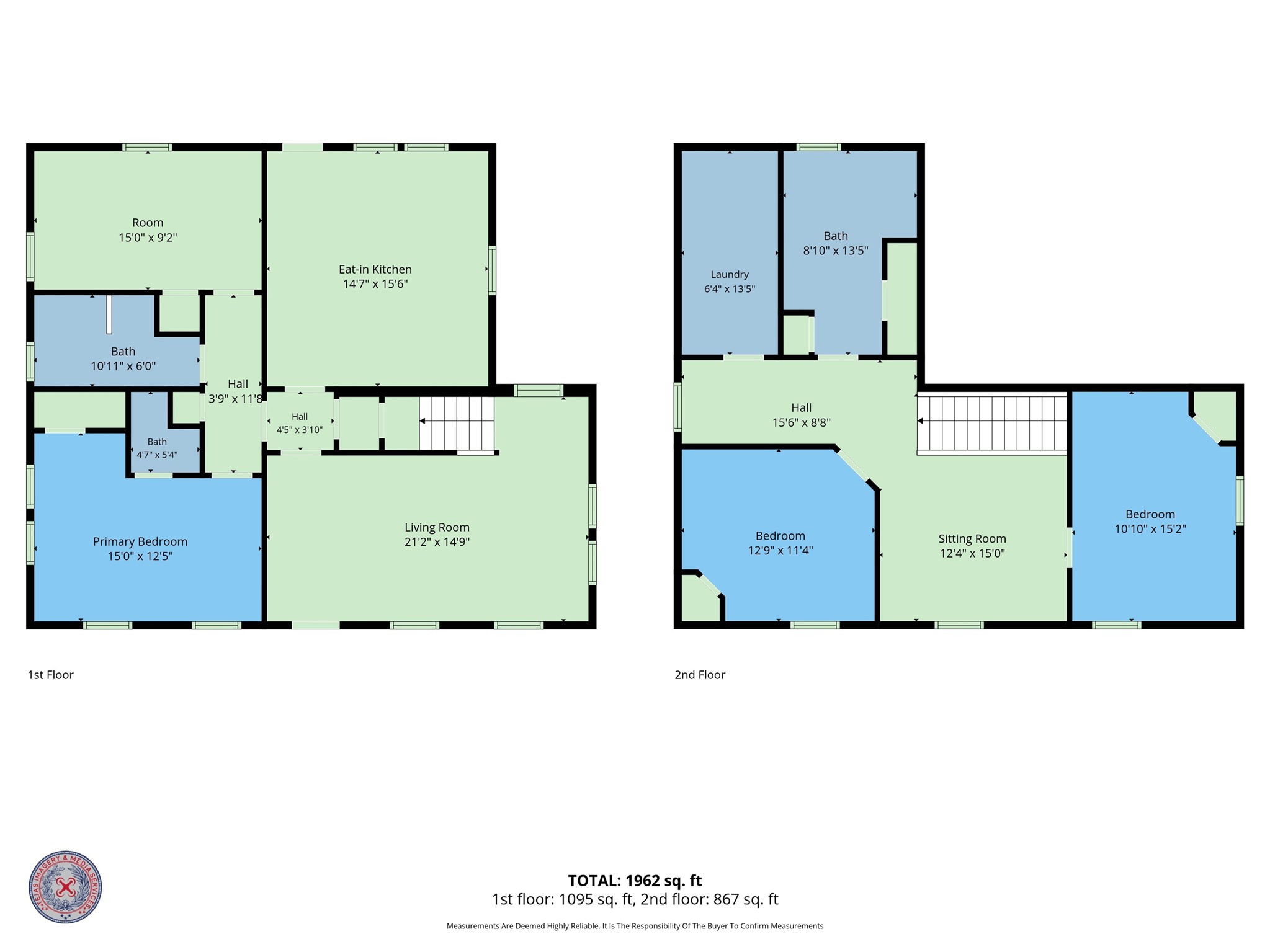 1st and 2nd Floors Floor Plans