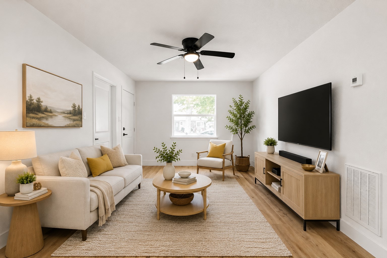 Virtually Staged Living Room Virtually Staged Living Room