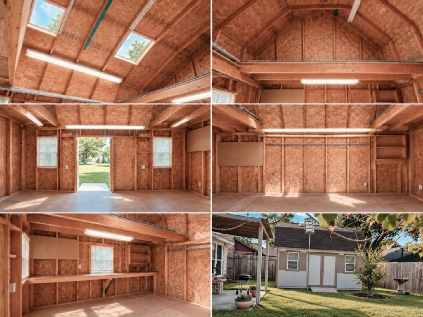 Open Canvas in shed in back.