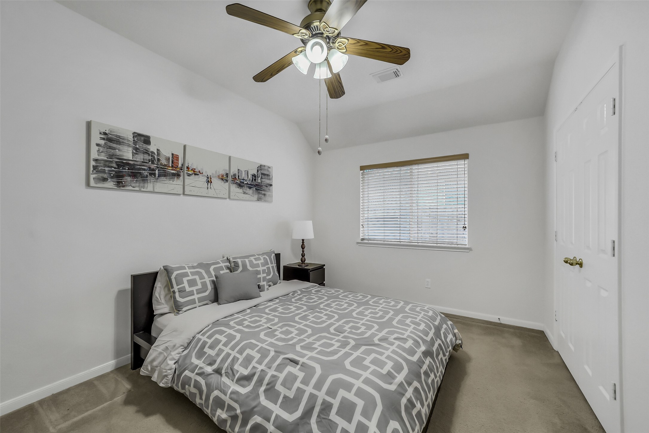 Generous size secondary bedroom.