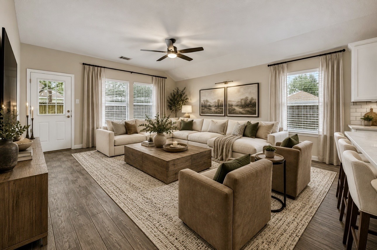 Virtual Staging offered to show potential and is not a 100% accurate representation of the subject property.