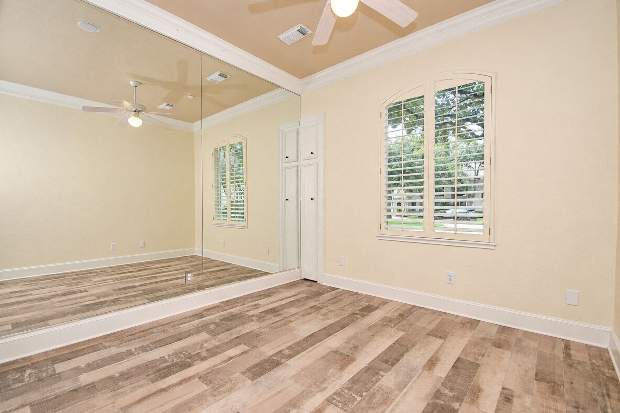 Another view of the downstairs bedroom or flex room!