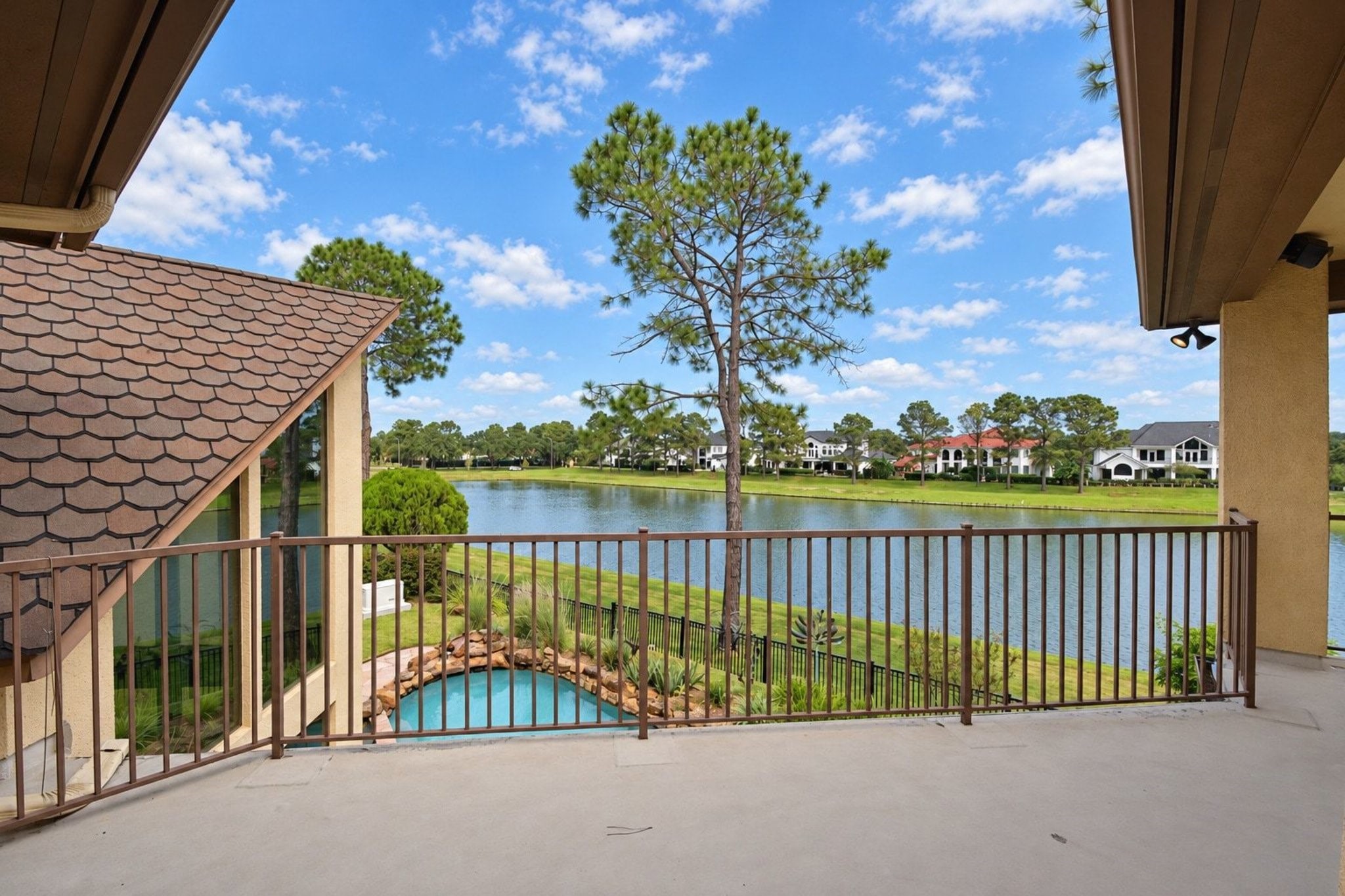 Experience the expansive charm of this large upstairs deck, which features durable high-quality materials and offers a seamless transition from the indoor living areas, making it an ideal space for hosting outdoor dining, relaxing at sunset, or enjoying panoramic views of the surrounding neighborhood!