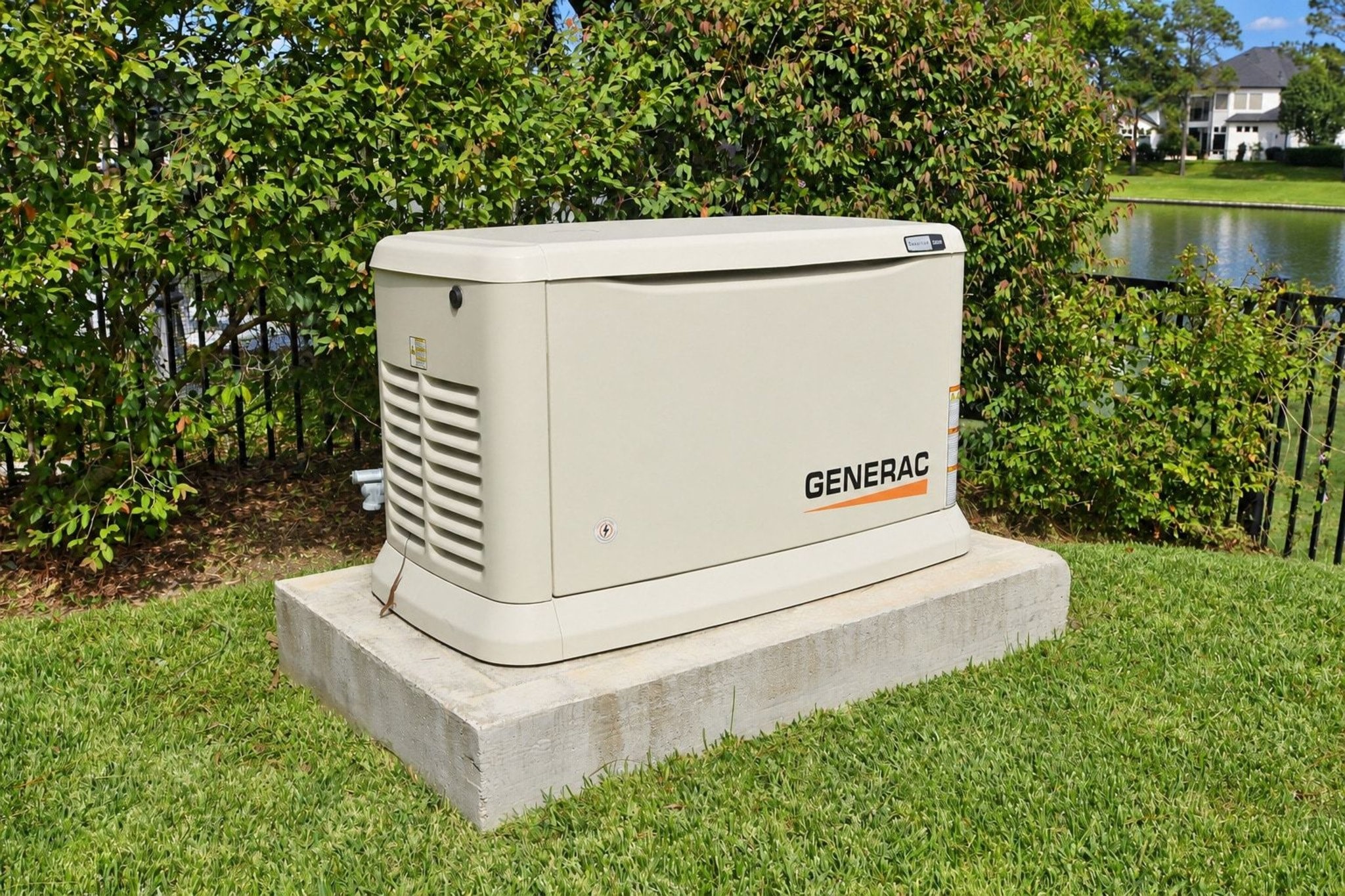 All home generator for uninterrupted electricity during storms and power outages for complete peace of mind!