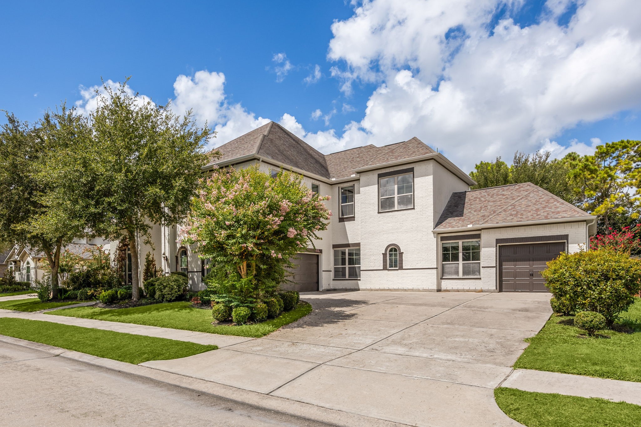 Welcome to 10606 Comeaux Ln, a beautiful home in the master-planned community of Aliana, featuring two primary suites for flexible, multi-generational living, all set behind mature landscaping just moments from shopping and area schools.