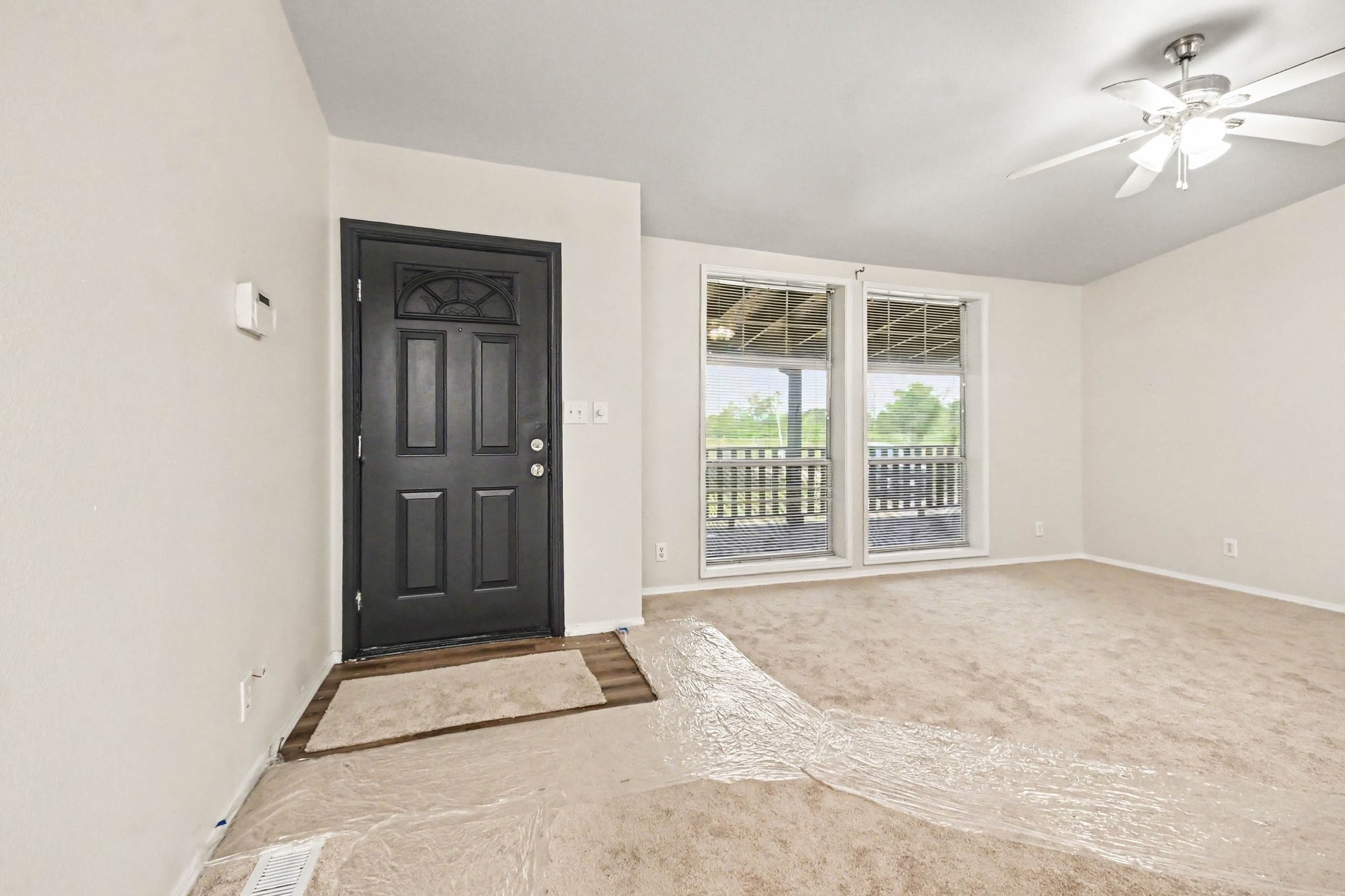New carpet & interior paint.  All neutral selections