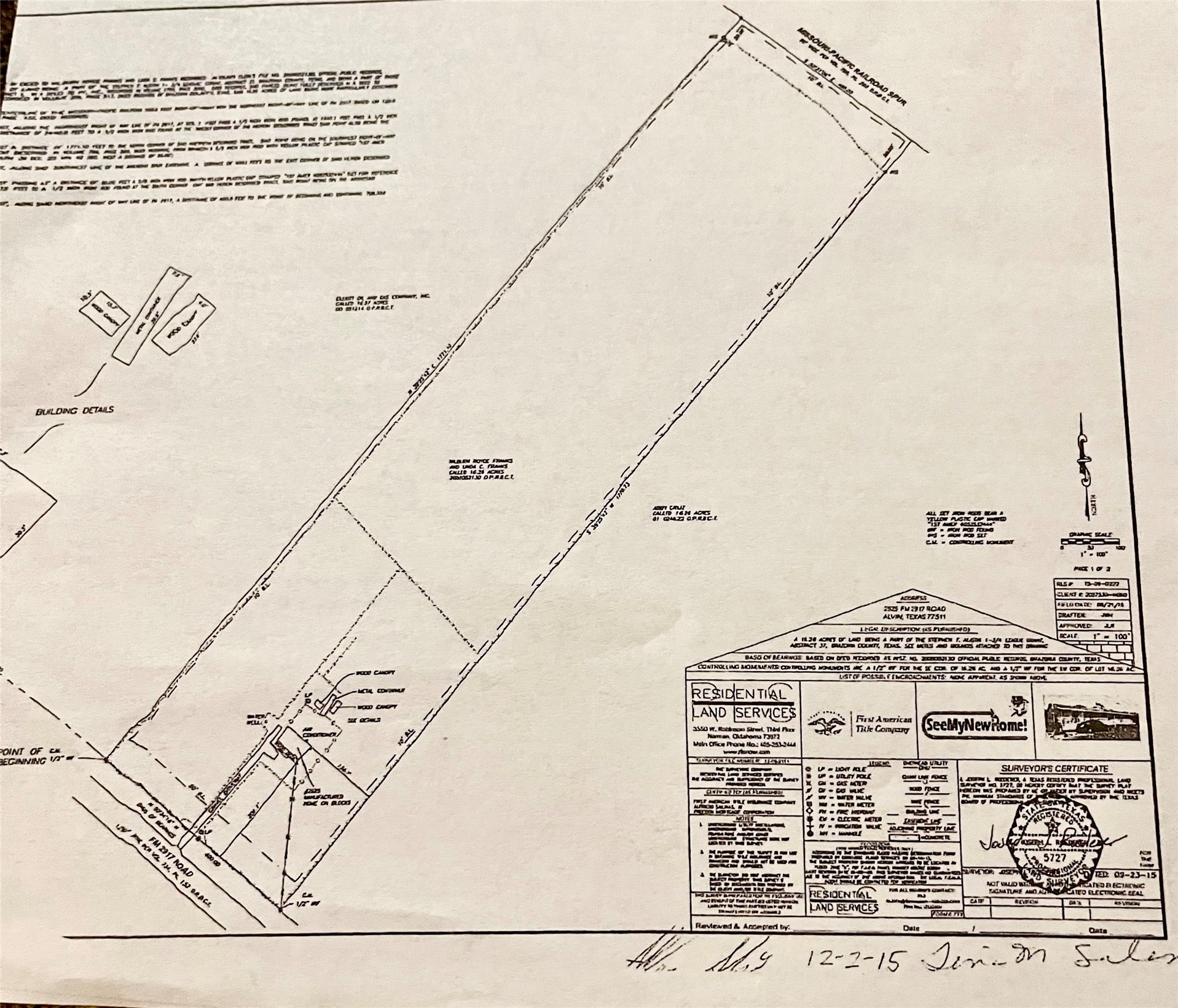 16.2 acres. Unrestricted. No HOA.  Low tax rate. AG exempt.