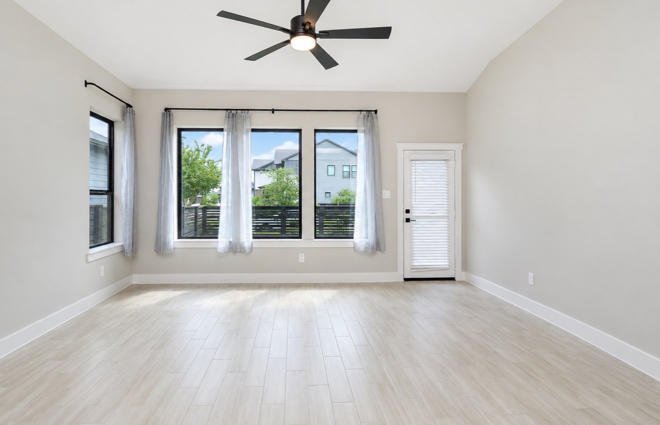 Inviting living space features abundant natural light and an open layout designed for comfortable everyday living.