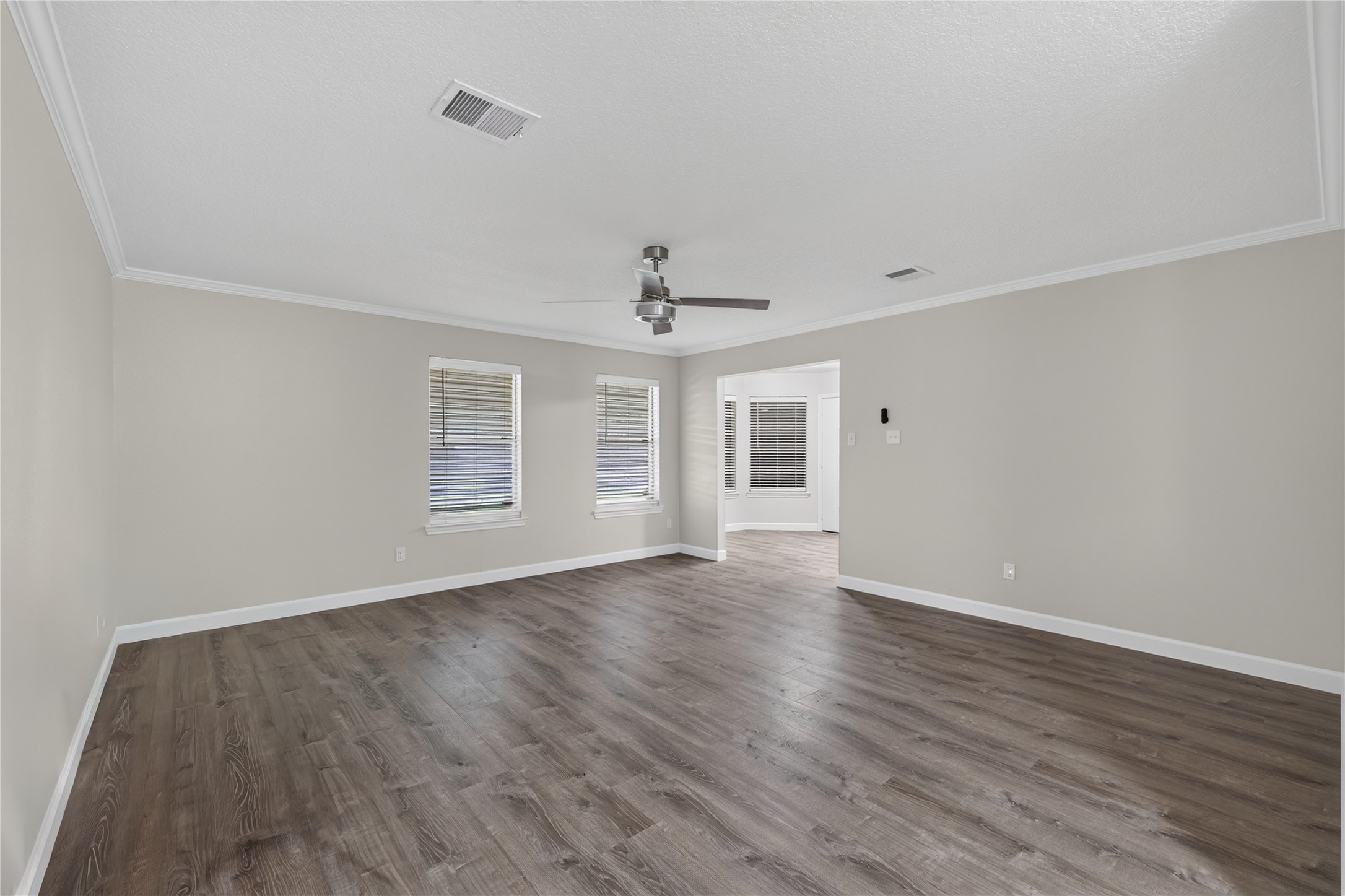 Open large living room