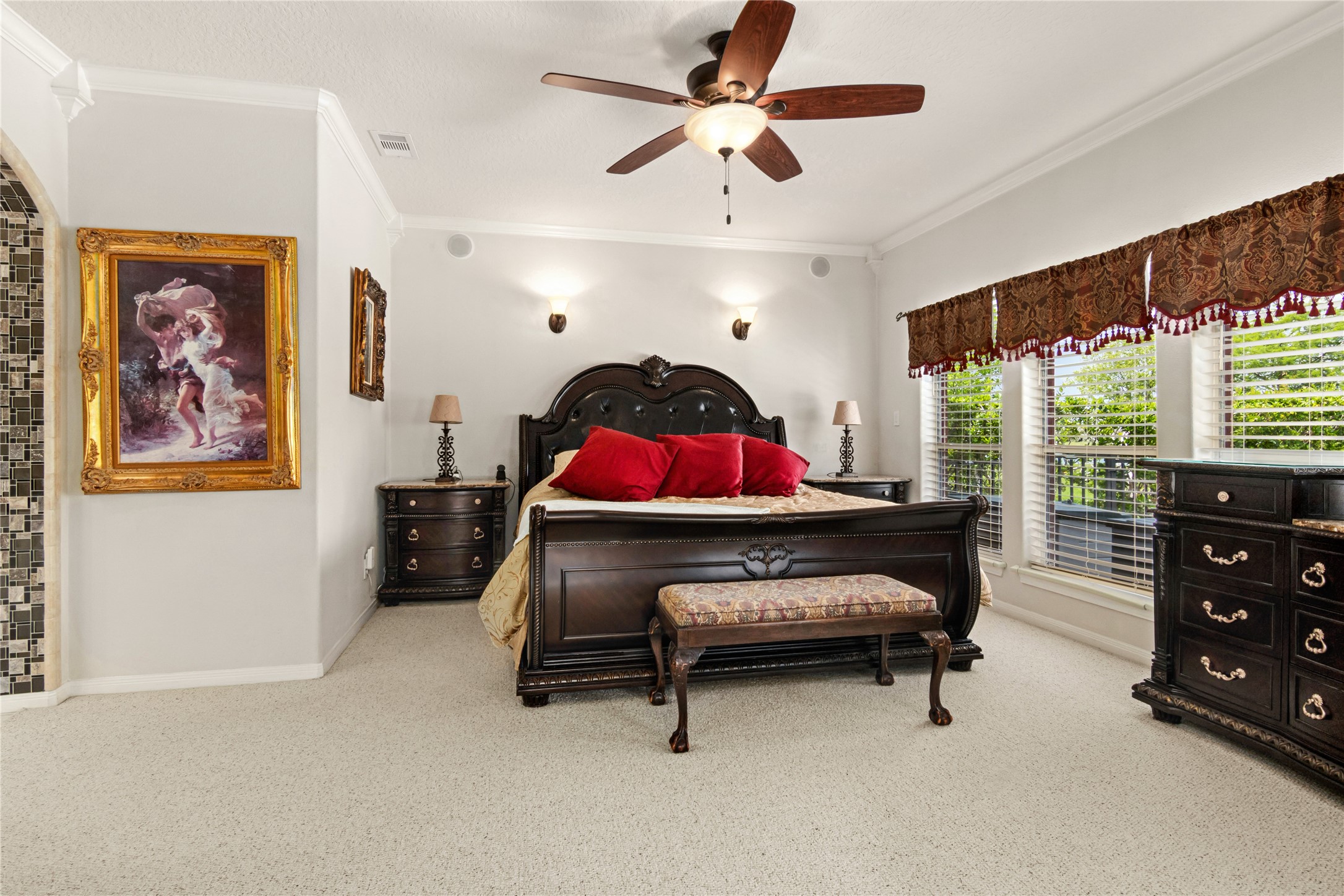 Elegant Primary Bedroom