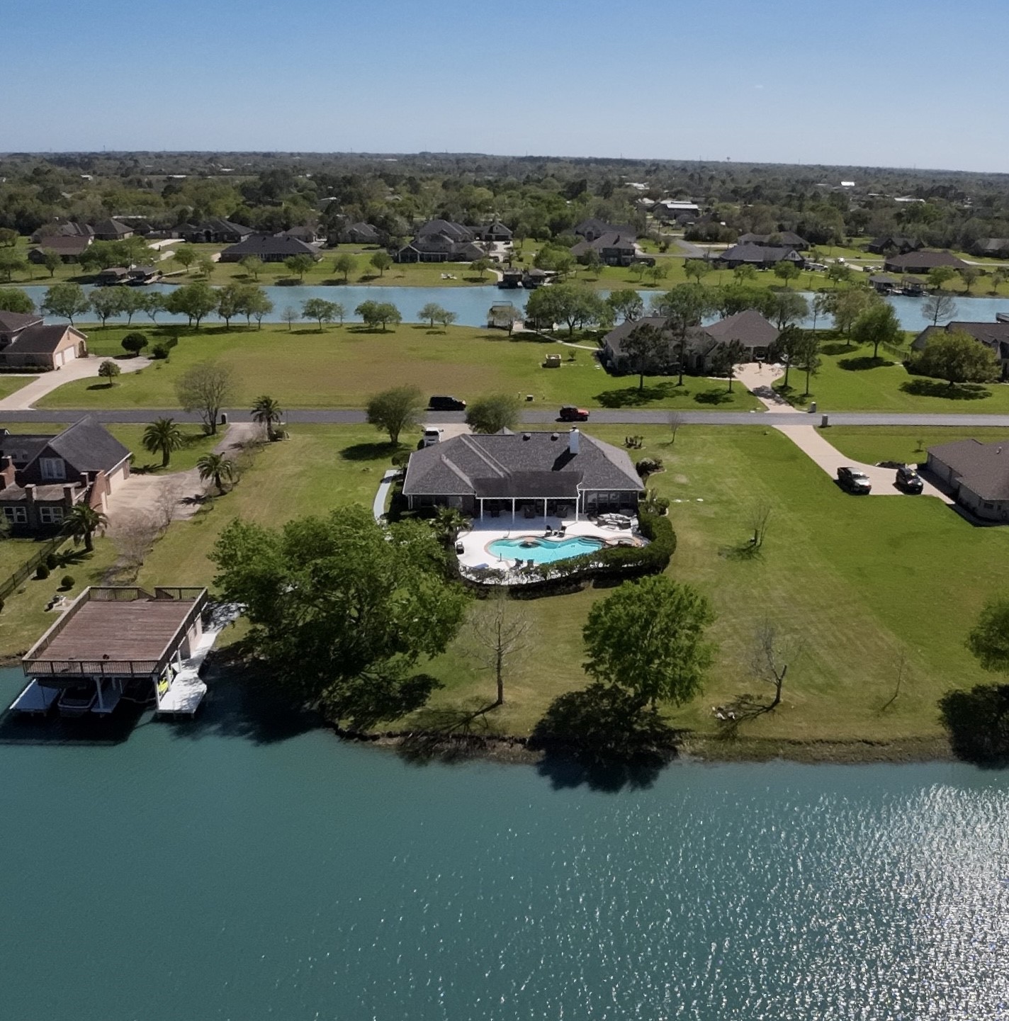 Aerial View of property