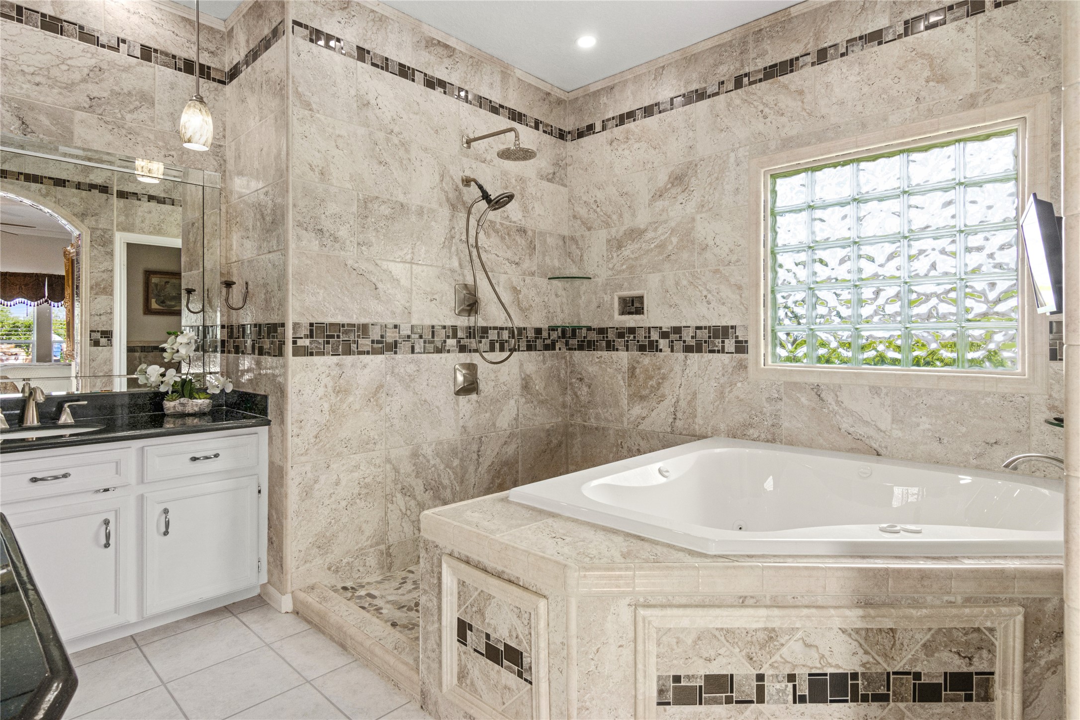 Spa inspired bathroom