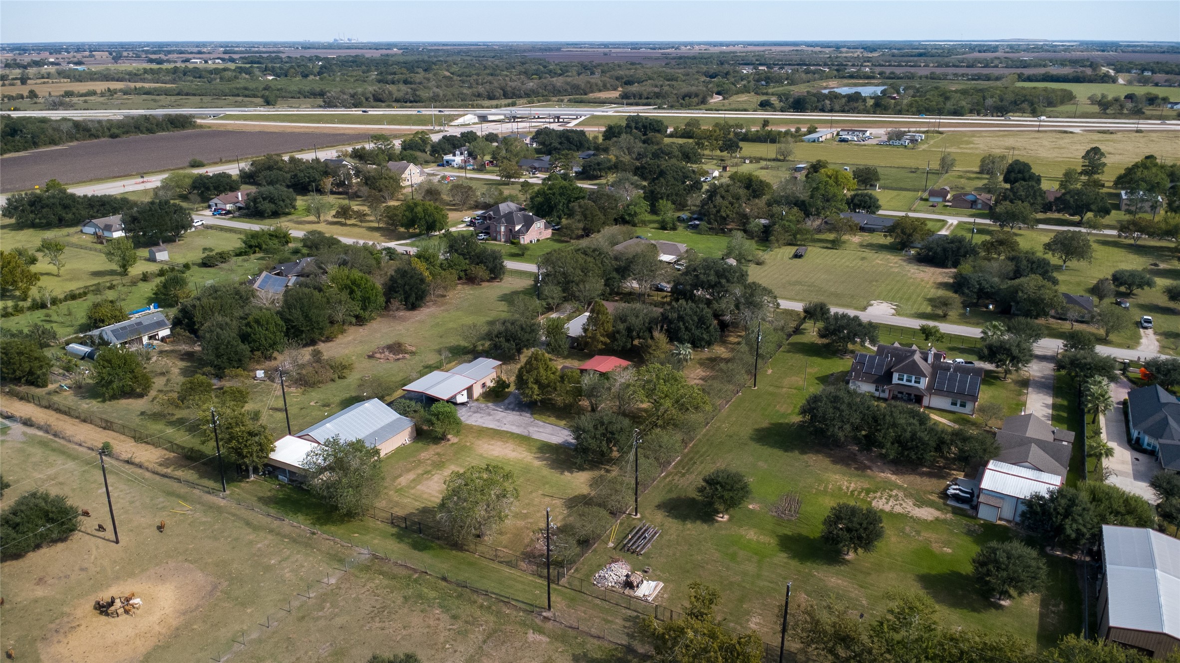 Aerial from the rear