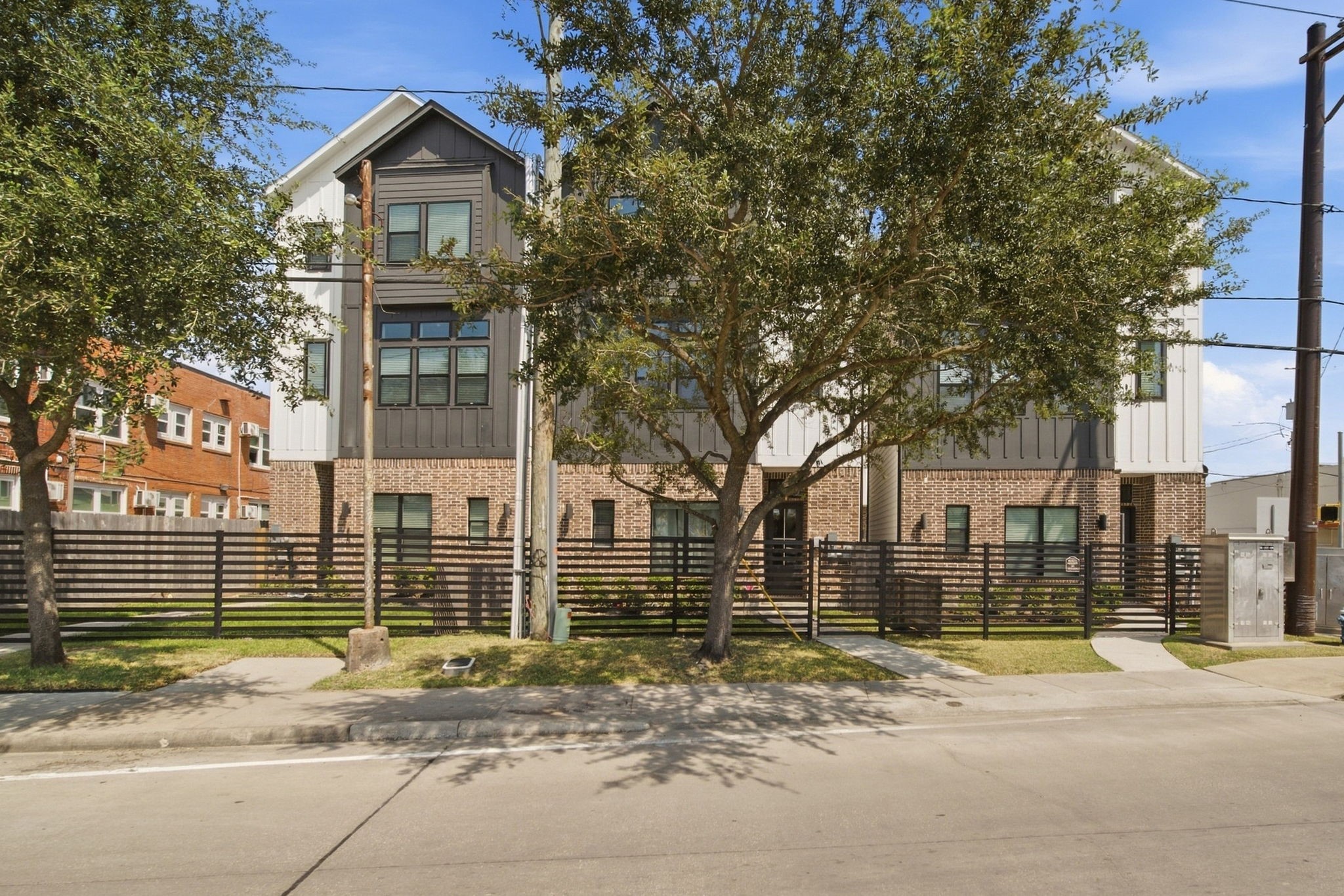 view from the street - minutes from Downtown Houston, University of Houston,   and much more!