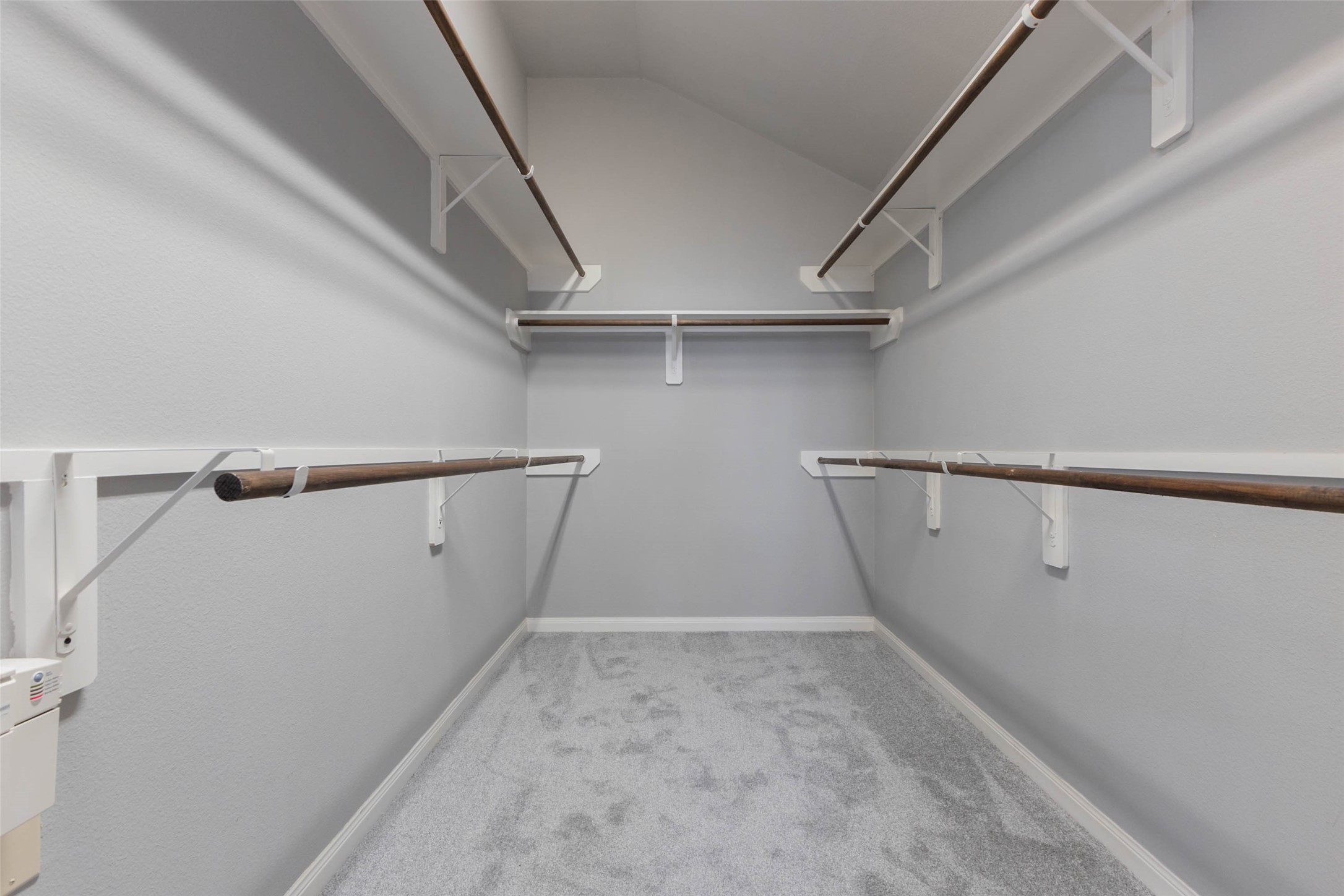 walk in primary closet