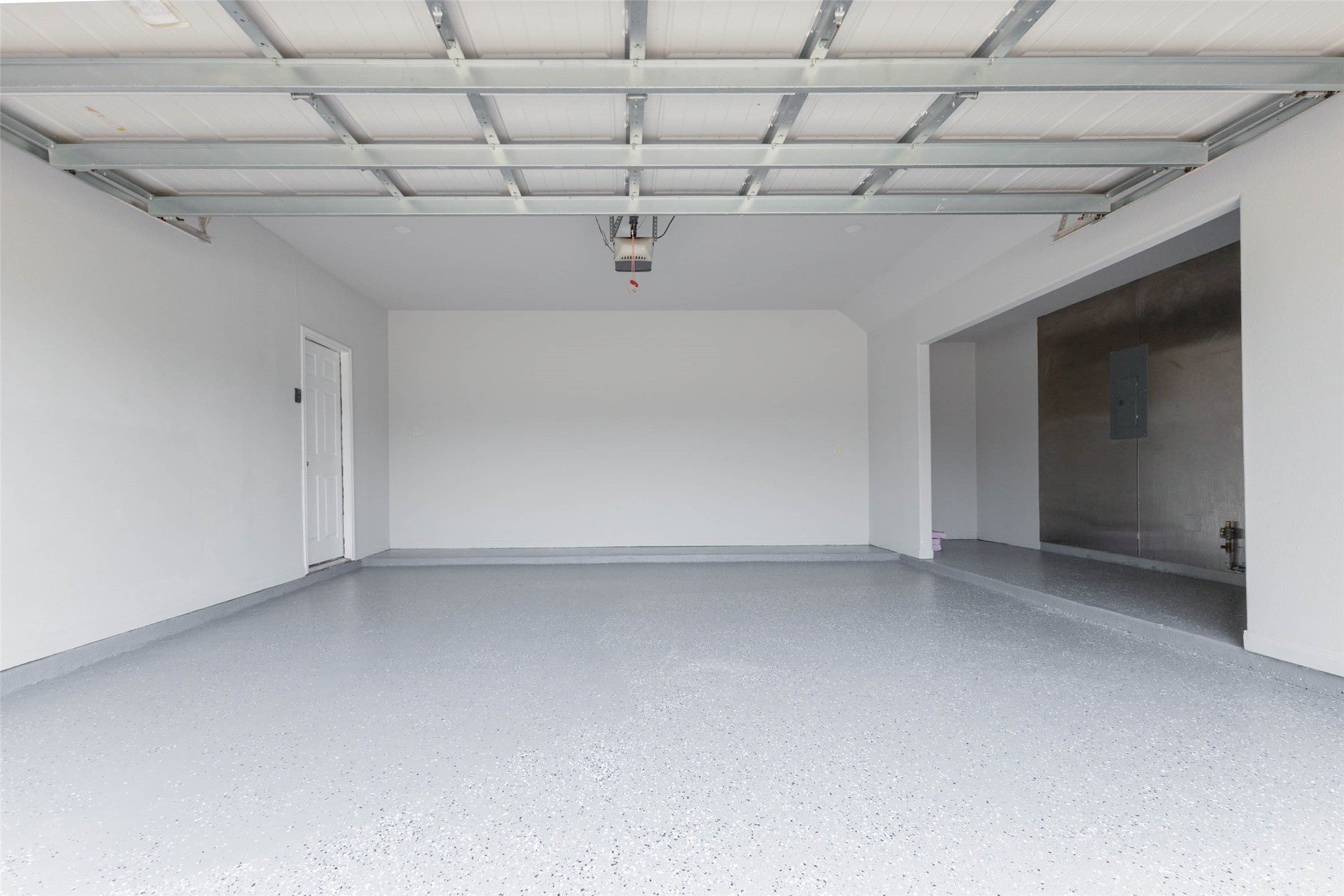 spacious garage