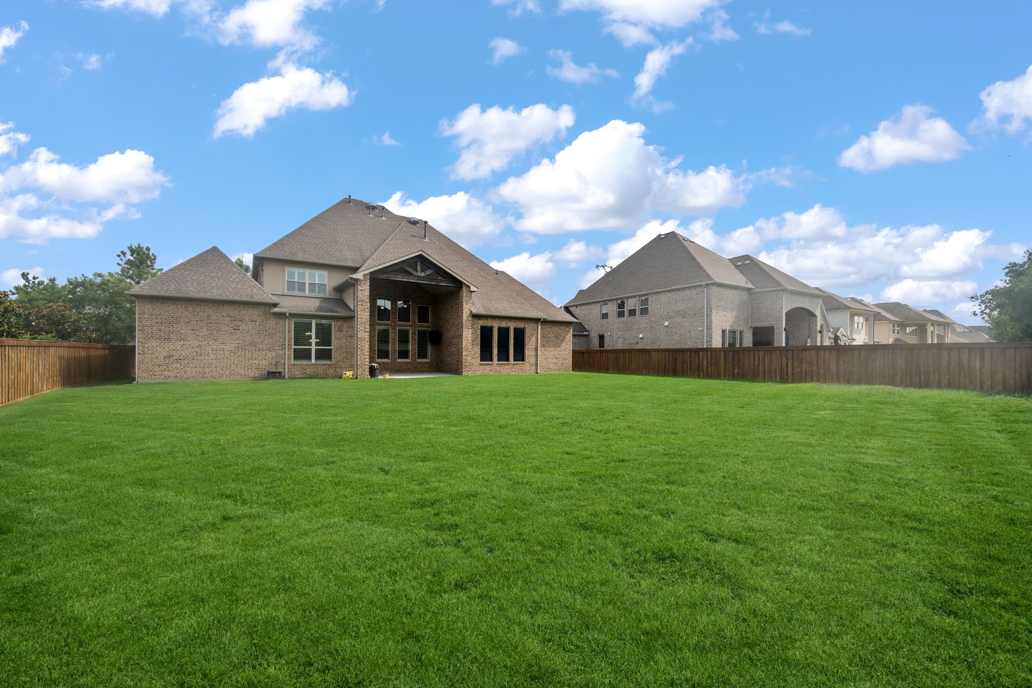 This huge pool sized backyard is a blank canvas for the future owner. This huge pool sized backyard is a blank canvas for the future owner.