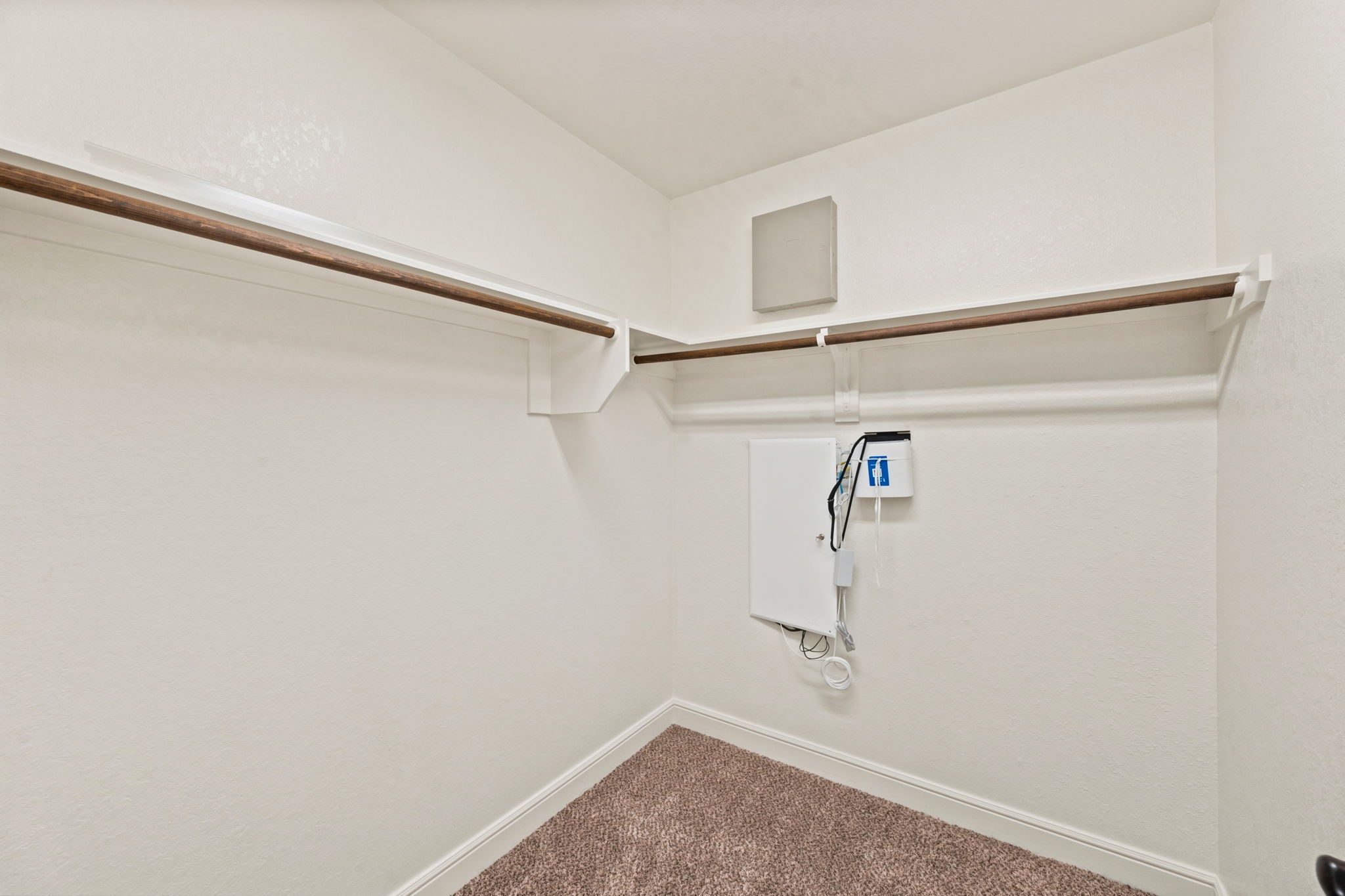 walk in closet upstairs