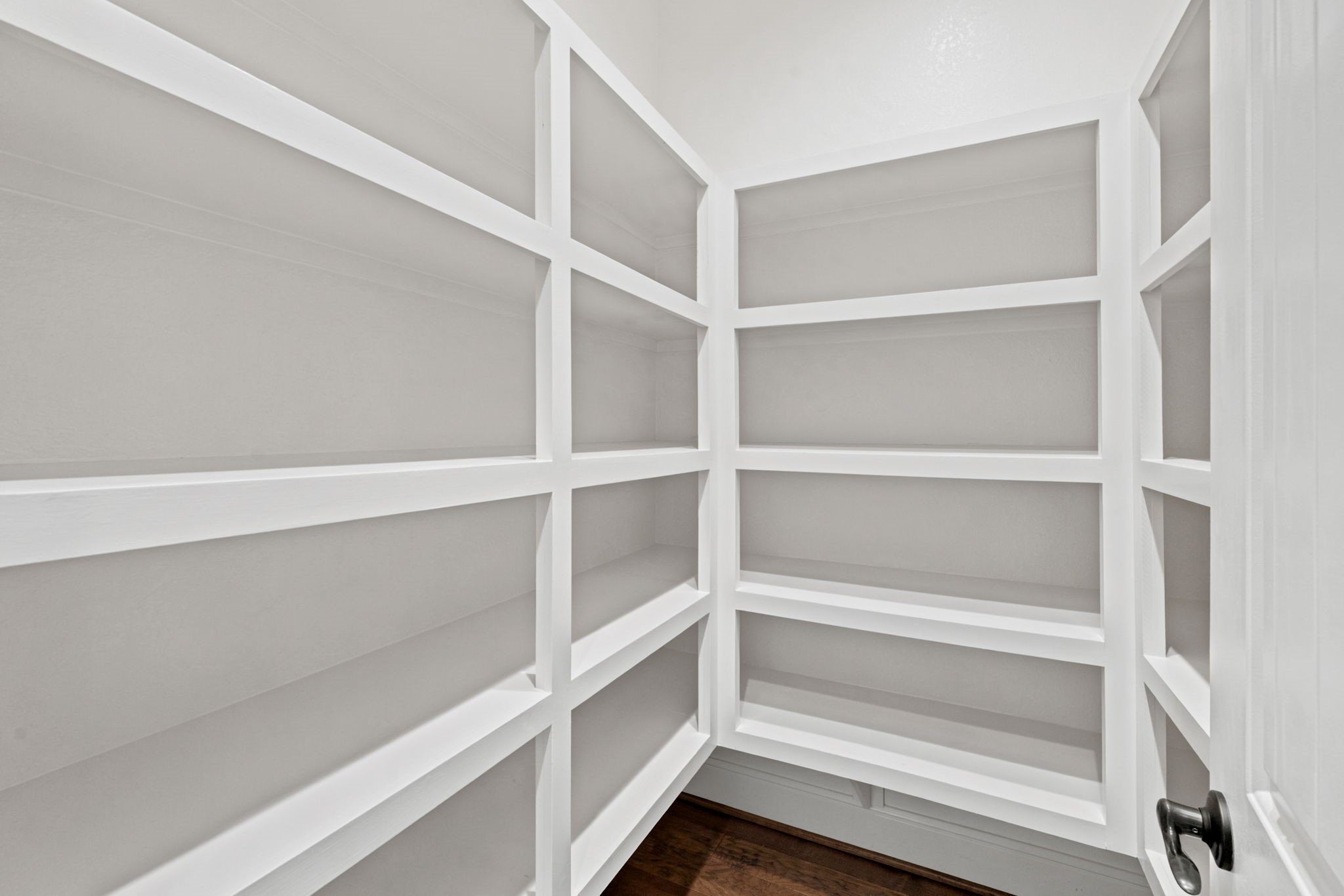 Large walk in pantry.