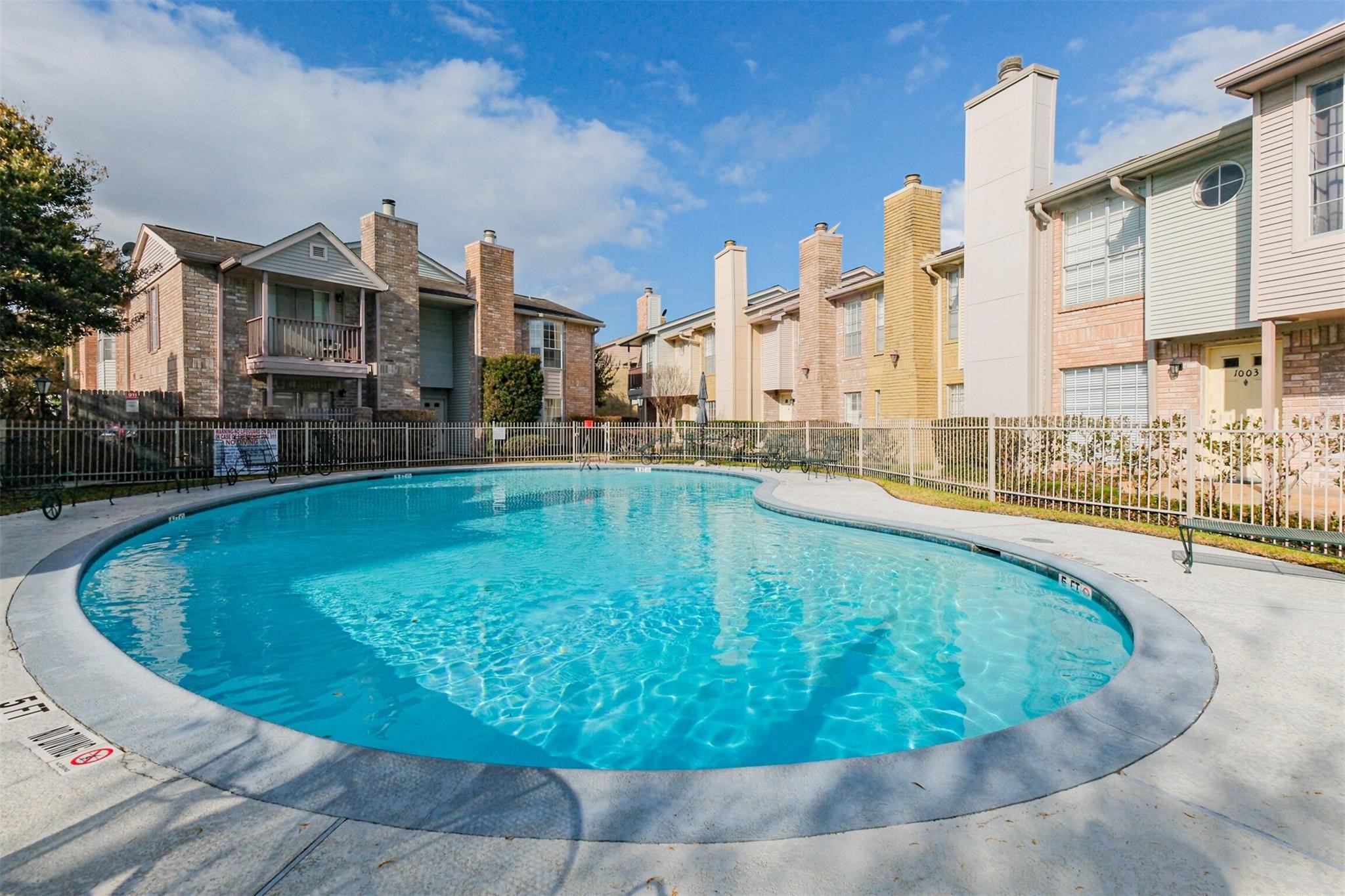 The inviting pool offers a peaceful and private space to relax!