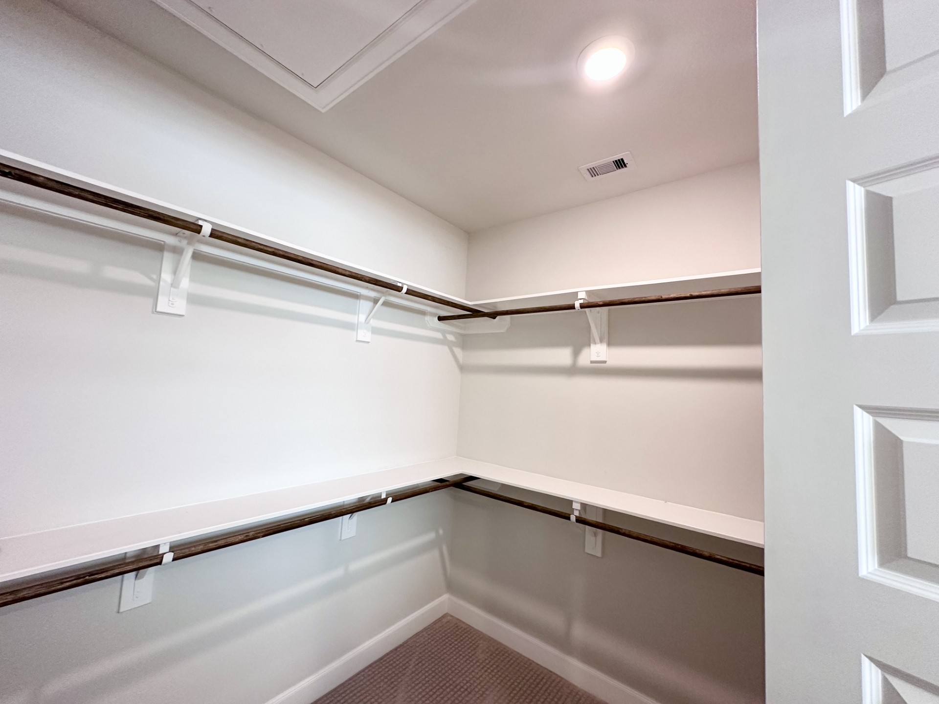 Large primary closet