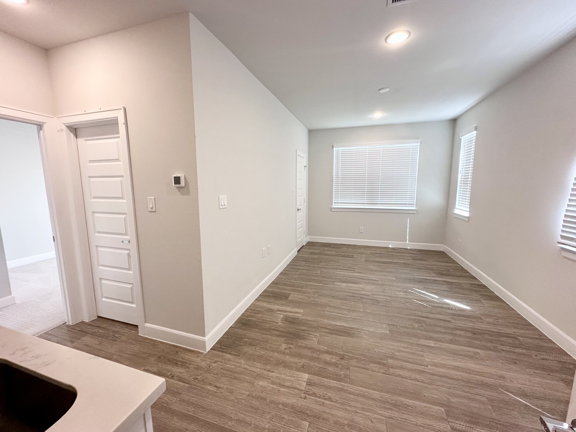 First floor living room - owner can make this a third bedroom upon request