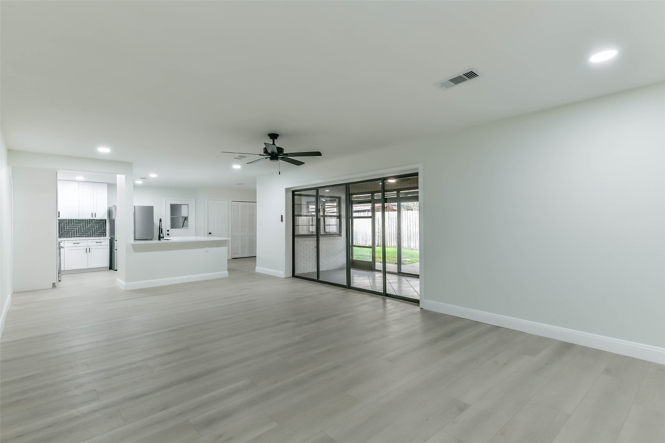 Open Concept Living Room/Kitchen/Breakfast Area
