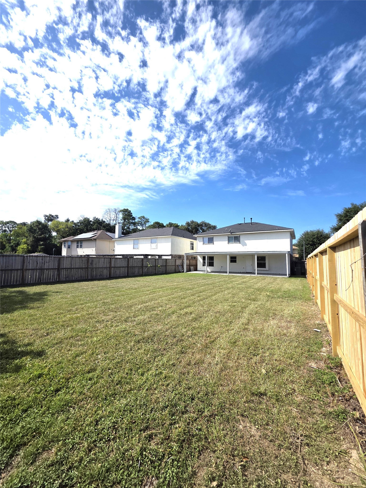 Spacious Backyard