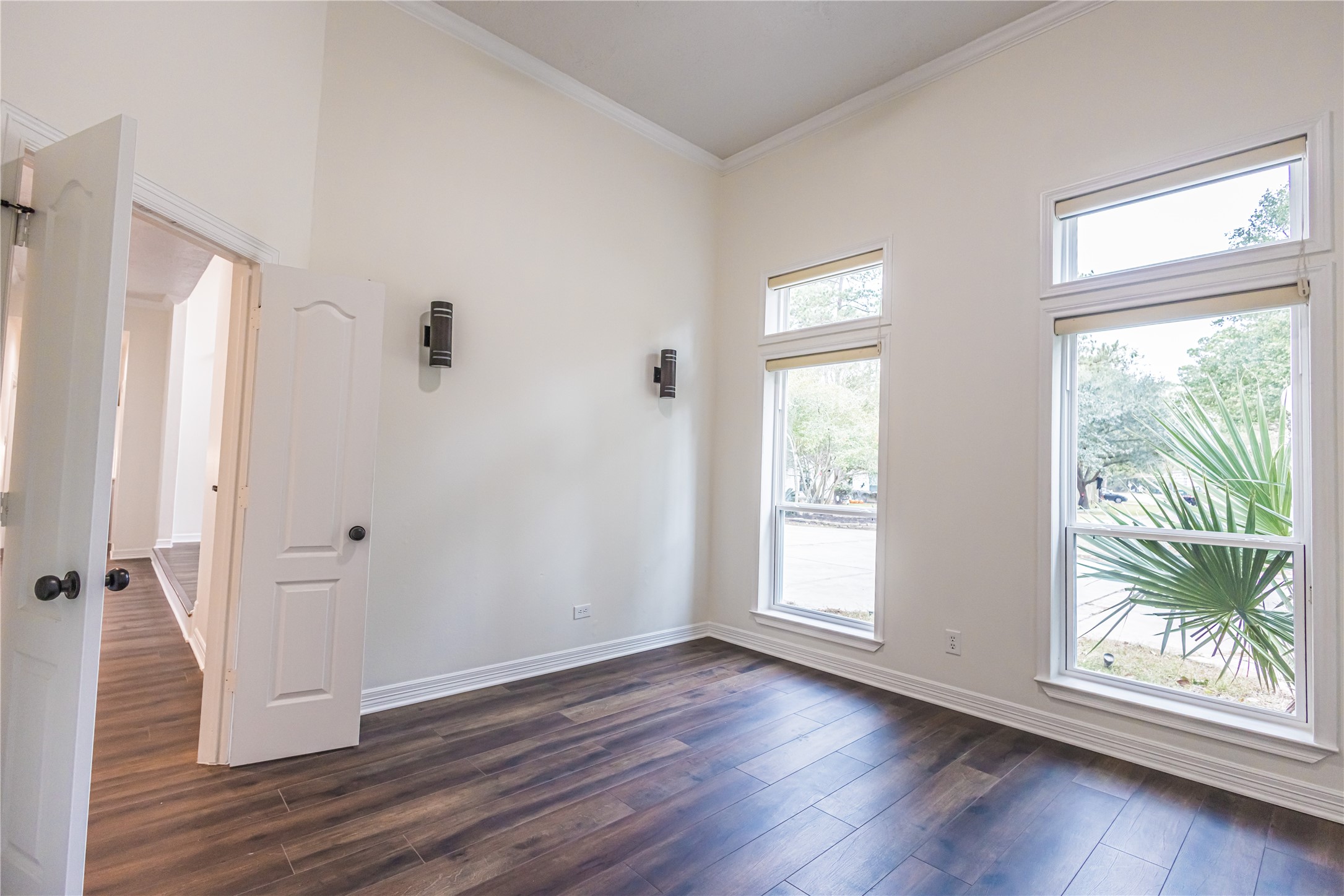 Private Office right around the main entrance and down the hall from primary suite