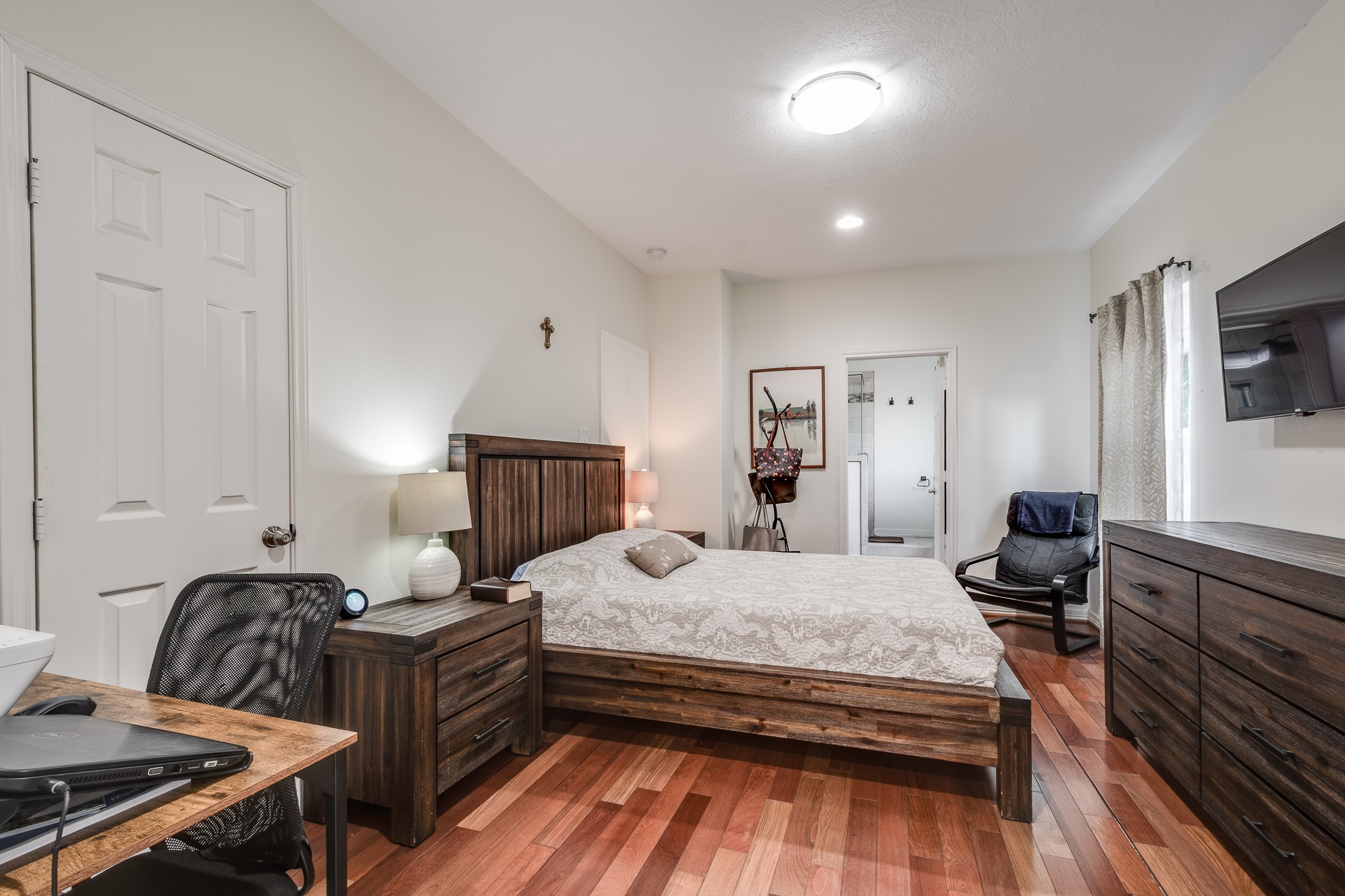 Primary bedroom for casita.